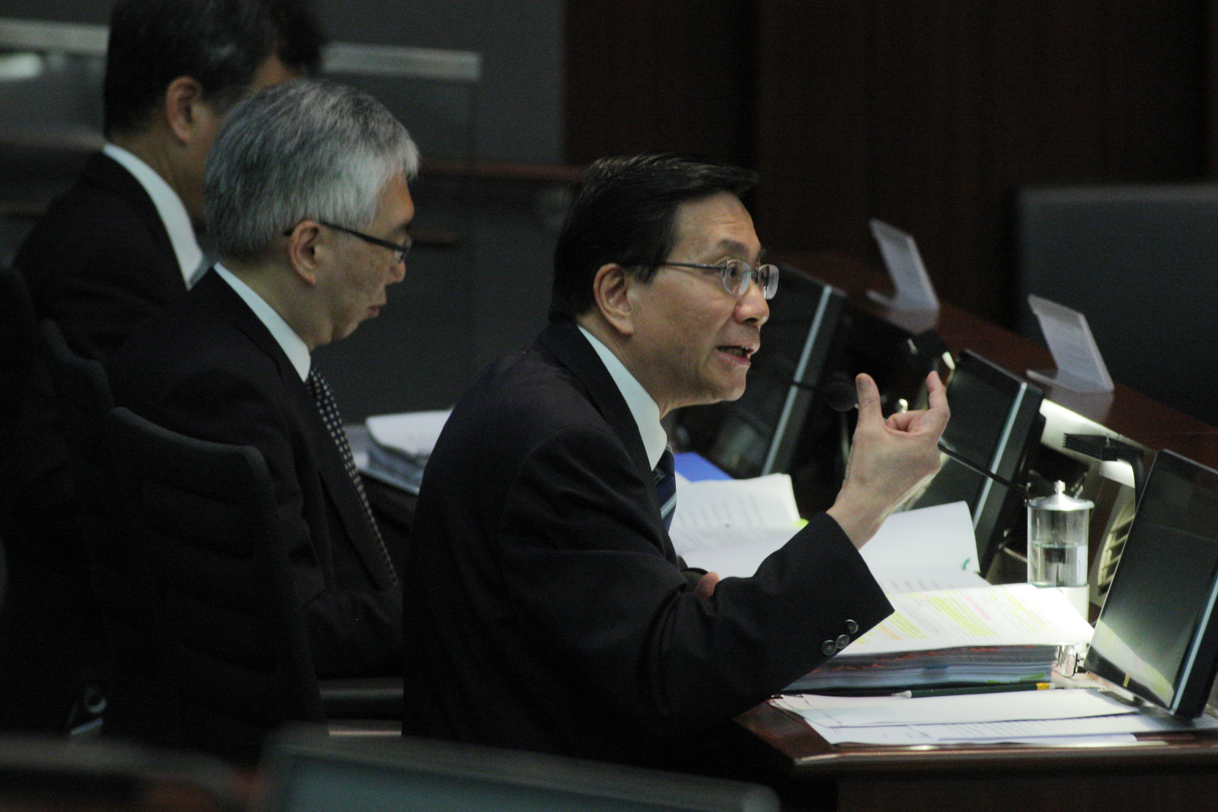 Anthony Cheung has sidestepped questions about whether he will resign. Photo: HKEJ Anthony Cheung has sidestepped questions about whether he will resign. Photo: HKEJ