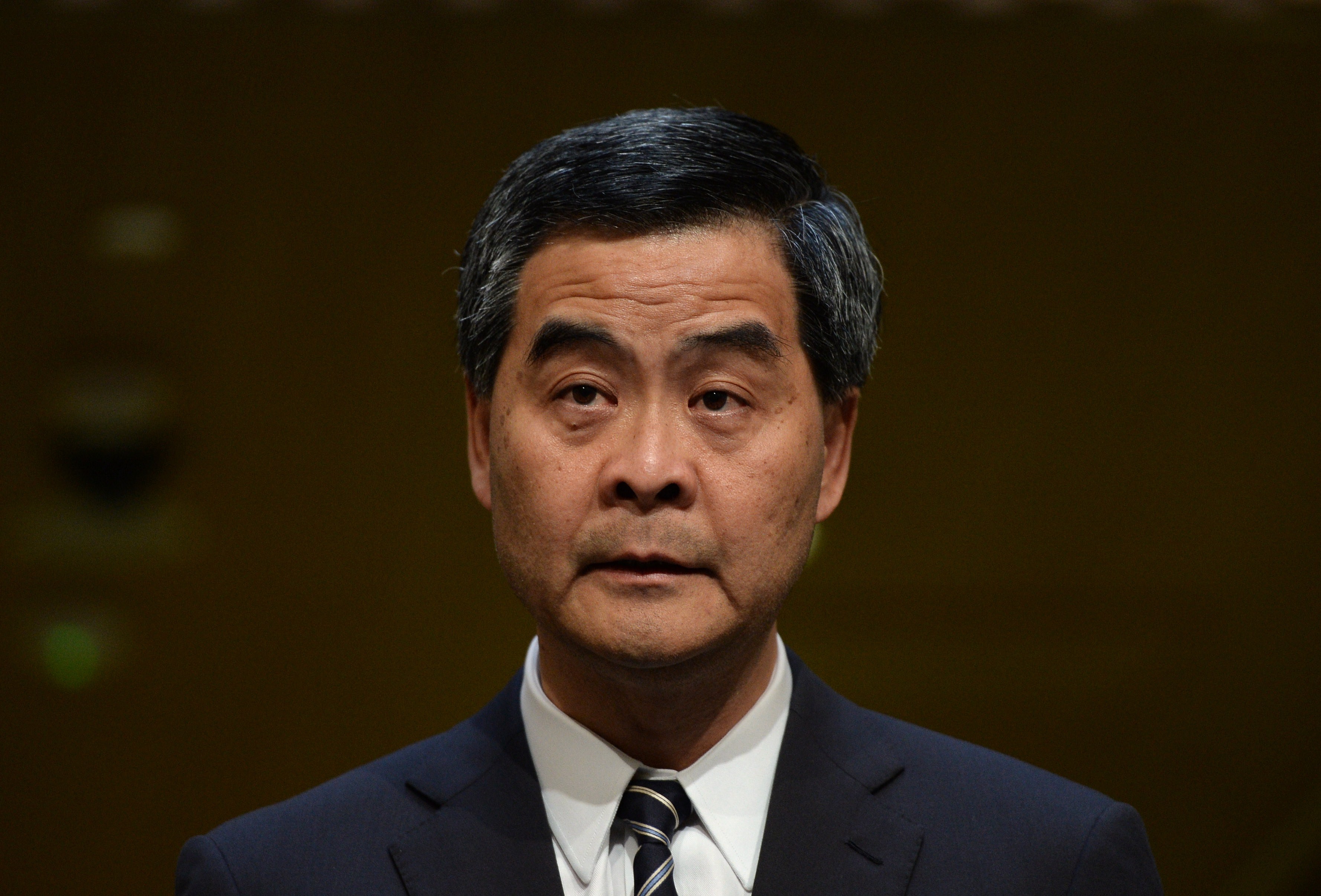 Leung Chun-ying's tough stand has poured oil on the fire of executive-legislative relations. Photo: AFP Leung Chun-ying's tough stand has poured oil on the fire of executive-legislative relations. Photo: AFP