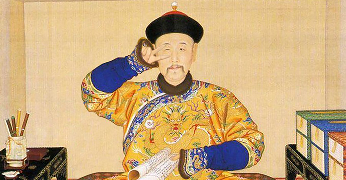 Emperor Yongzheng is depicted as a cool character in the Palace Museum's animated gifs. Photo: Palace Museum/WeChat Emperor Yongzheng is depicted as a cool character in the Palace Museum's animated gifs. Photo: Palace Museum/WeChat