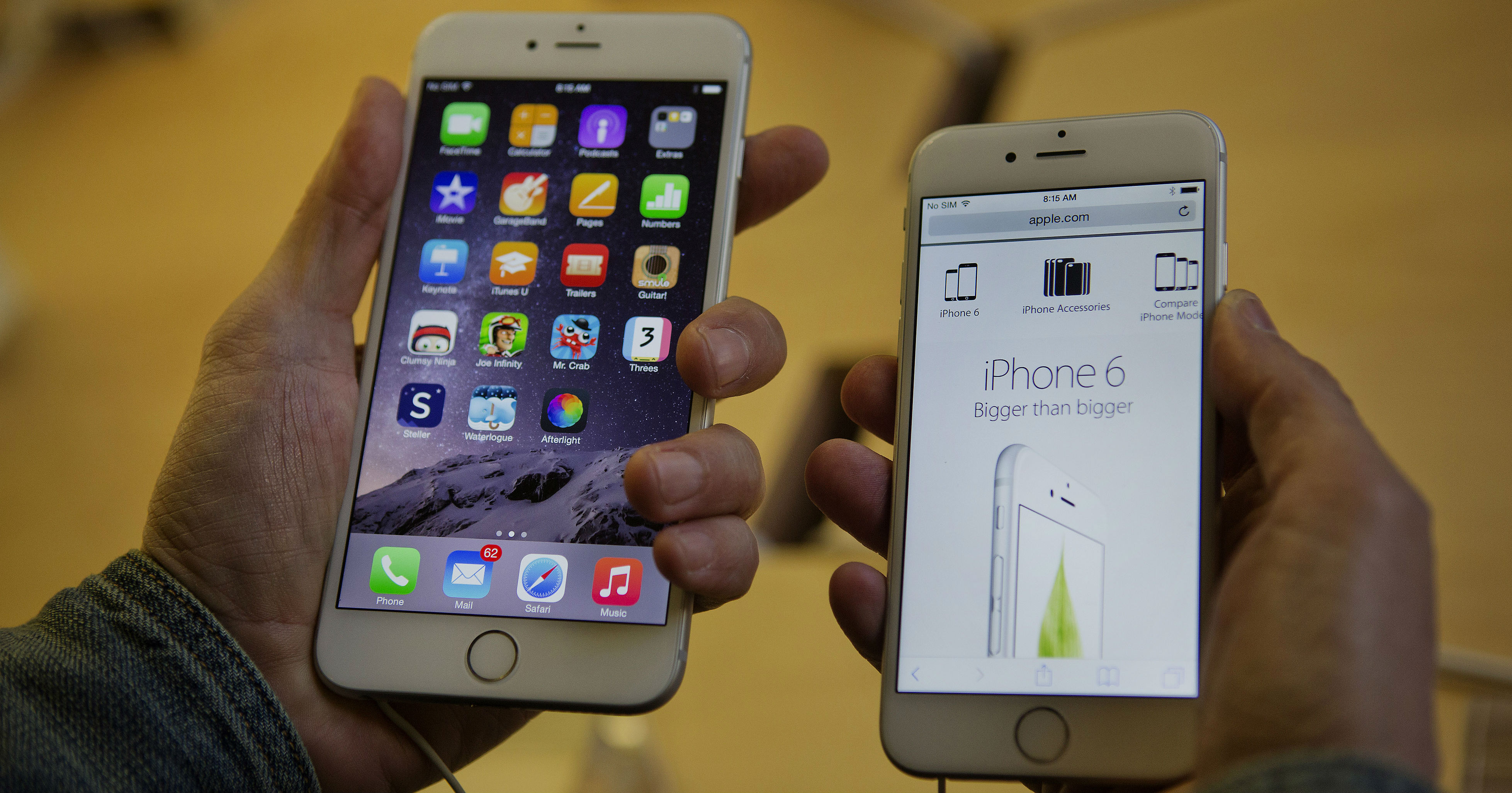 Apple's iPhone 6 series is expected to be very popular among Chinese consumers. Photo: Bloomberg Apple's iPhone 6 series is expected to be very popular among Chinese consumers. Photo: Bloomberg
