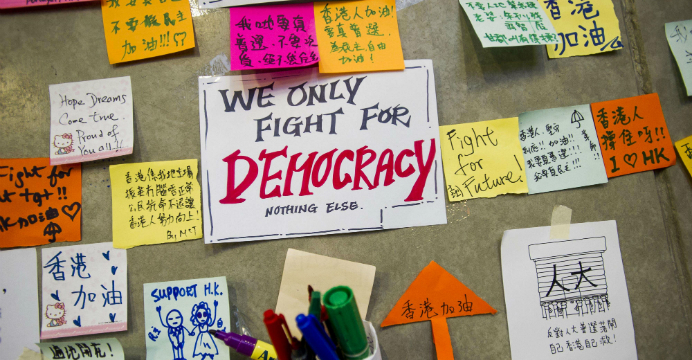 Lack of democratic progress in Hong Kong is the biggest issue in cross-border relations. Others are merely trigger points, according to Undergrad magazine. Photo: HKEJ Lack of democratic progress in Hong Kong is the biggest issue in cross-border relations. Others are merely trigger points, according to Undergrad magazine. Photo: HKEJ