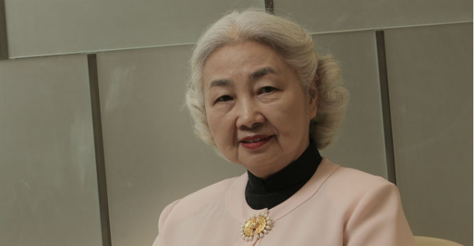 Elsie Leung, the deputy director of the Basic Law Committee, said it would be inappropriate to introduce China's national security law to Hong Kong. Photo: HKEJ Elsie Leung, the deputy director of the Basic Law Committee, said it would be inappropriate to introduce China's national security law to Hong Kong. Photo: HKEJ