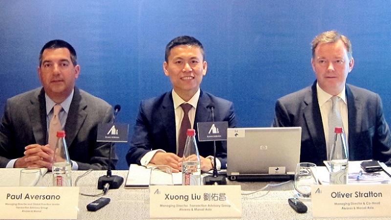 Managing director Xuong Liu (center) says challenges remain for Chinese companies in how they manage assets acquired overseas. Photo: A&M Managing director Xuong Liu (center) says challenges remain for Chinese companies in how they manage assets acquired overseas. Photo: A&M