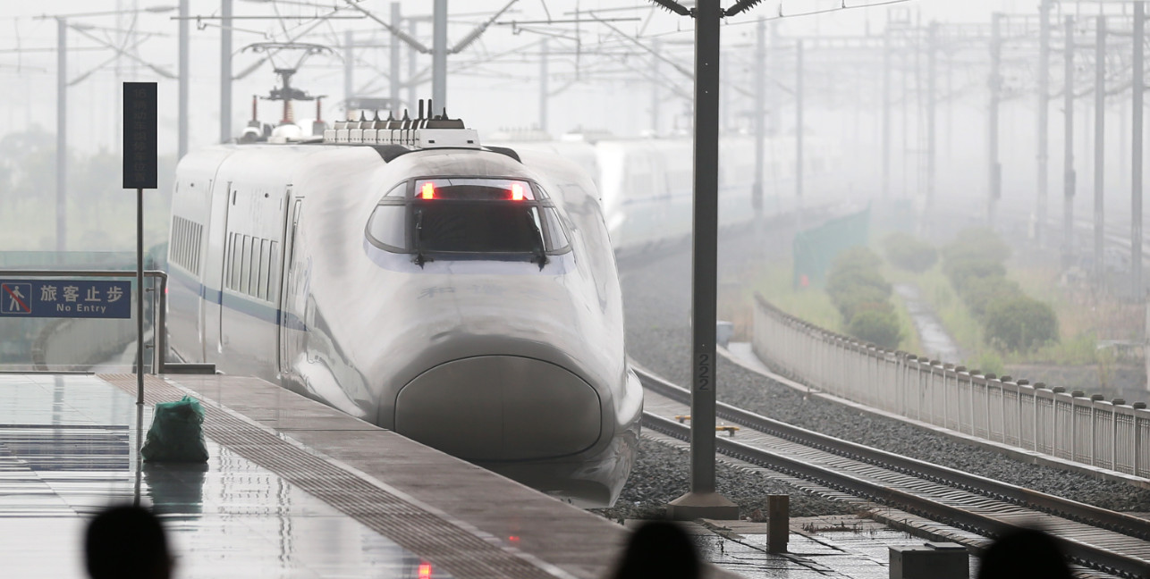 The 'One Belt, One Road' strategy could open up enormous new opportunities for China Railway Group and China Railway Construction. Photo: CNSA The 'One Belt, One Road' strategy could open up enormous new opportunities for China Railway Group and China Railway Construction. Photo: CNSA