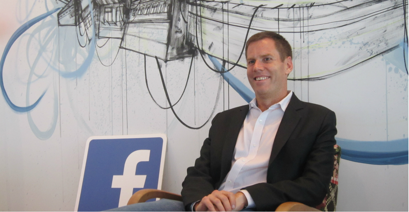 Brad Smallwood, global head of Marketing Science at Facebook, says the number of clicks on an ad is not the sole gauge of its effectiveness. Photo: EJ Insight Brad Smallwood, global head of Marketing Science at Facebook, says the number of clicks on an ad is not the sole gauge of its effectiveness. Photo: EJ Insight