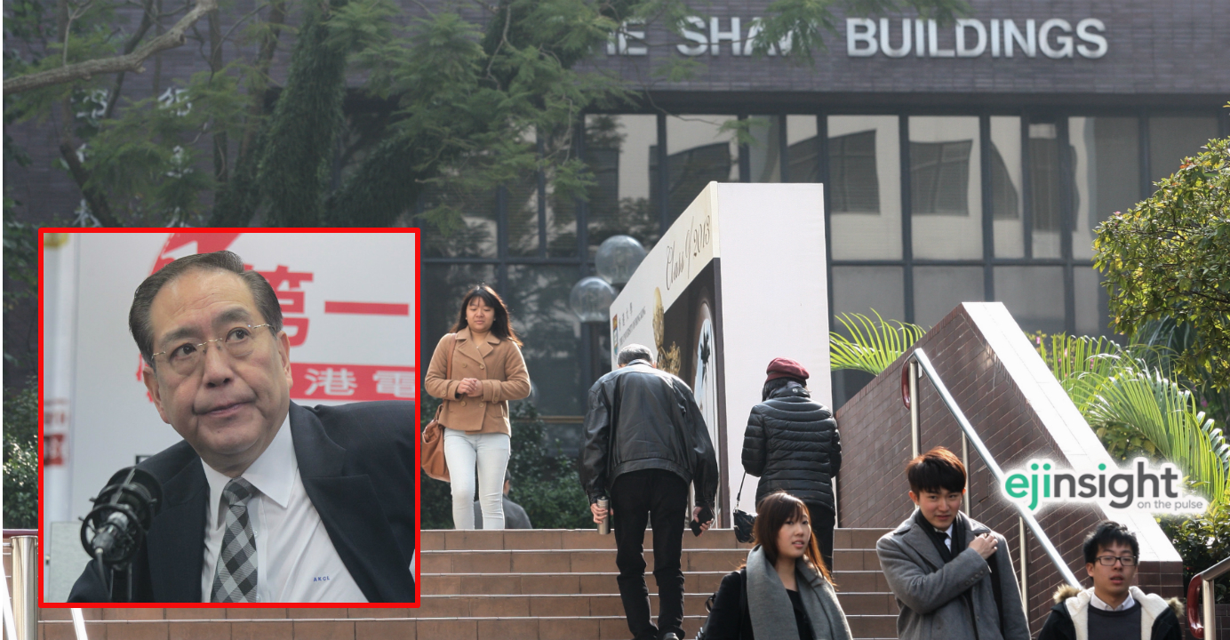 In a survey of academic staff at the University of Hong Kong, some 87 percent said Executive Council member Arthur Li (inset) is not suitable to be the next chairman of the HKU governing body. Photo: HKEJ In a survey of academic staff at the University of Hong Kong, some 87 percent said Executive Council member Arthur Li (inset) is not suitable to be the next chairman of the HKU governing body. Photo: HKEJ
