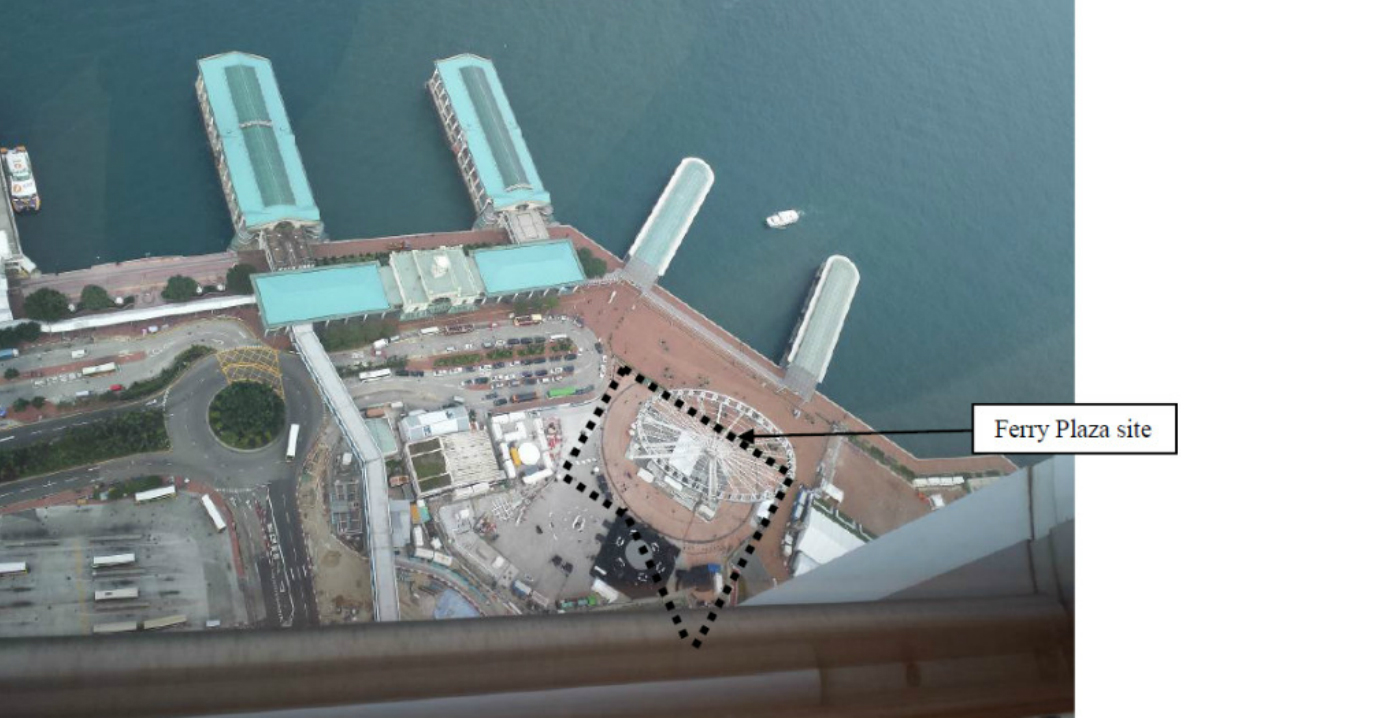 Existing arrangements at Ferry Plaza site (2015) Existing arrangements at Ferry Plaza site (2015)