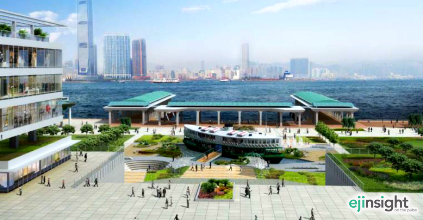 An artist's rendering of Ferry Plaza, which will house a refurbished Celestial Star, one of Star Ferry's oldest vessels. Credit: Harbourfront Commission An artist's rendering of Ferry Plaza, which will house a refurbished Celestial Star, one of Star Ferry's oldest vessels. Credit: Harbourfront Commission