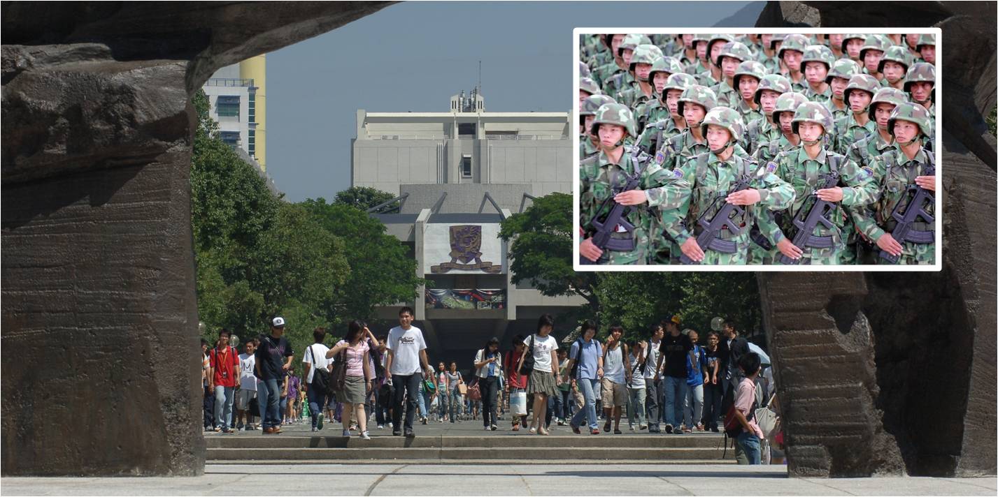 CUHK is a place for free discussion and the pursuit of learning. The presence of PLA soldiers would cast a chill on campus. Photos: HK govt, Xinhua CUHK is a place for free discussion and the pursuit of learning. The presence of PLA soldiers would cast a chill on campus. Photos: HK govt, Xinhua