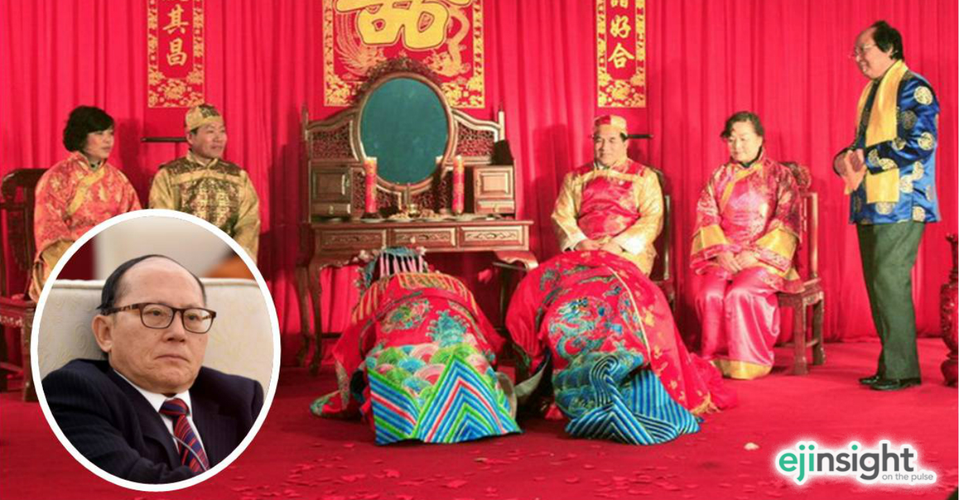 Ng Leung-sing (inset) invokes thousands of years of Chinese tradition to suggest that the motherland has the right to help Hongkongers with the choice of their leader. Photos: CNSA, Baidu.com Ng Leung-sing (inset) invokes thousands of years of Chinese tradition to suggest that the motherland has the right to help Hongkongers with the choice of their leader. Photos: CNSA, Baidu.com