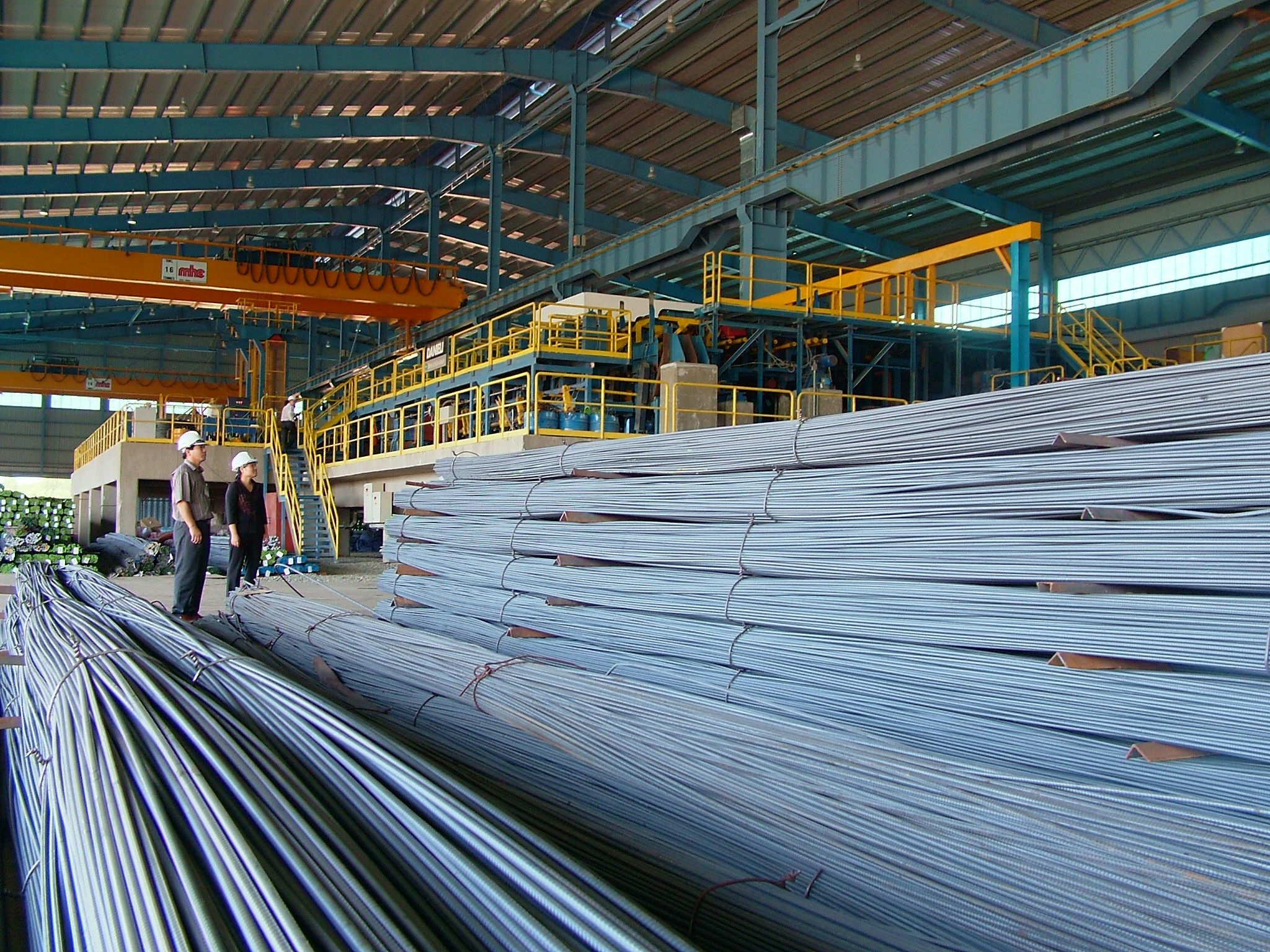 Indian steel mills are targeting 300 million tons of production capacity by 2025. Photo: Internet Indian steel mills are targeting 300 million tons of production capacity by 2025. Photo: Internet