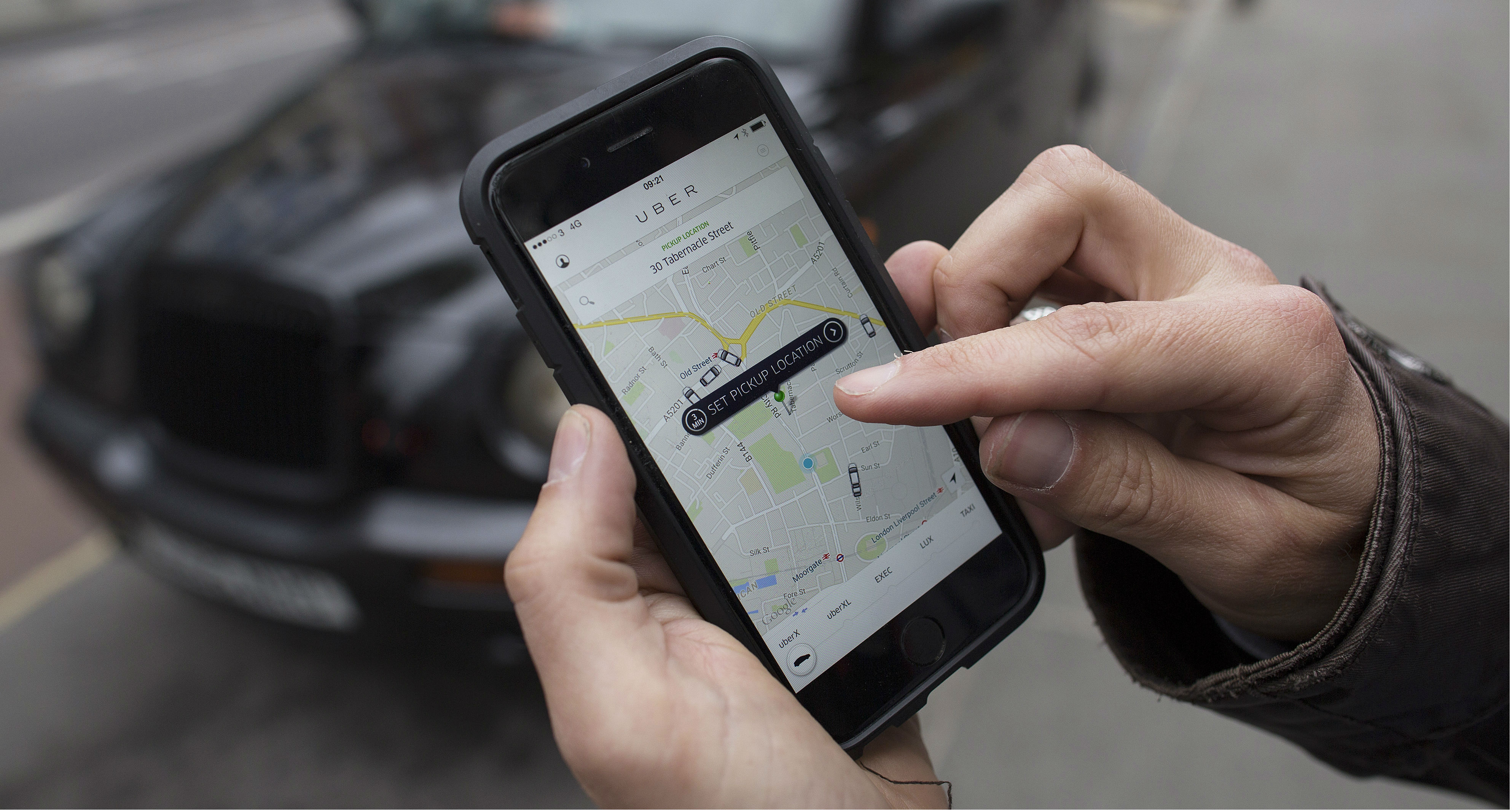 Uber is facing protests from taxi drivers who said it is eating into their business. Photo: Bloomberg Uber is facing protests from taxi drivers who said it is eating into their business. Photo: Bloomberg