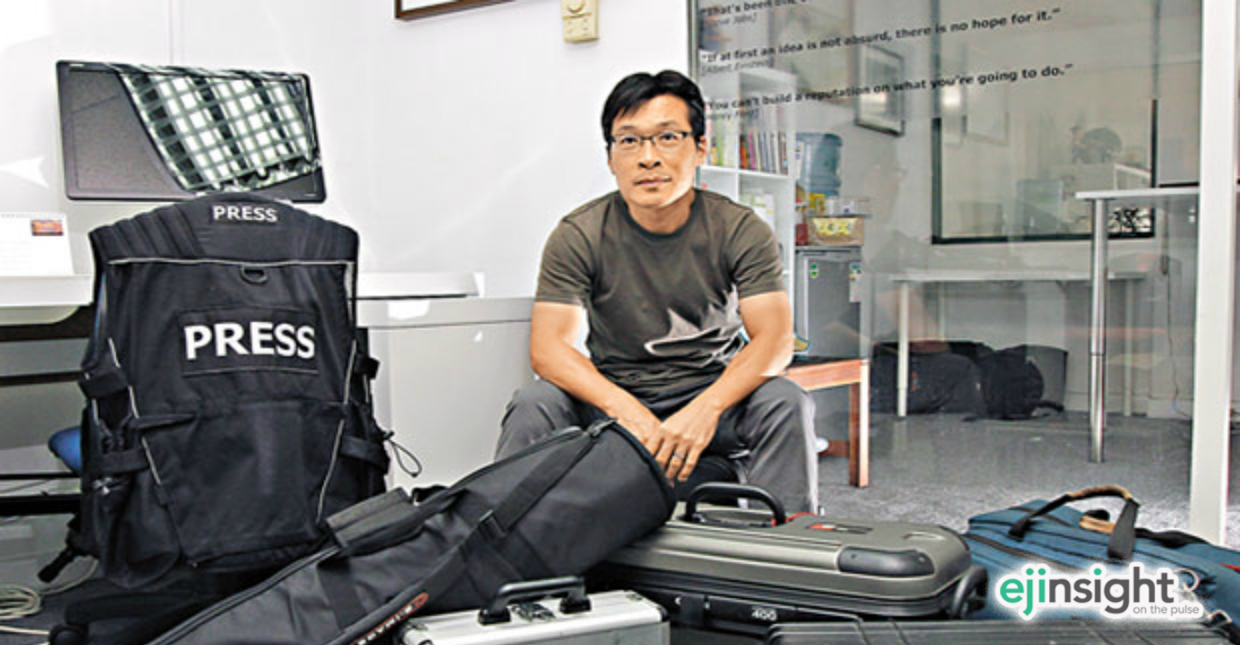 Ng Hiu-tung, an experienced Hong Kong journalist, recently decided to set up FactWire, an independent news agency, through crowdfunding. Photo: HKEJ Ng Hiu-tung, an experienced Hong Kong journalist, recently decided to set up FactWire, an independent news agency, through crowdfunding. Photo: HKEJ
