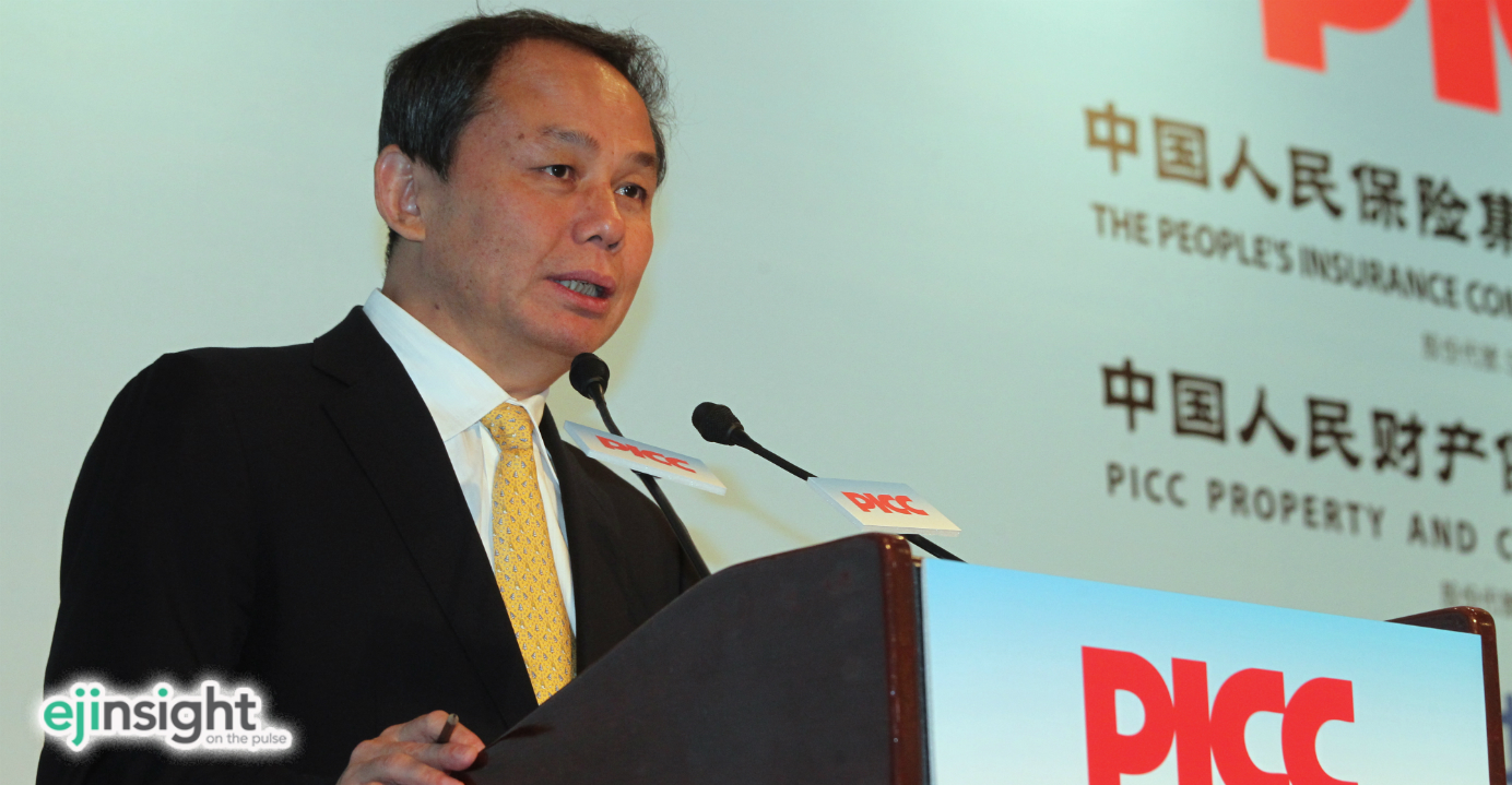 PICC chairman Wu Yan said the impact of the blasts on the company's net profit this year is likely to be insignificant. Photo: HKEJ PICC chairman Wu Yan said the impact of the blasts on the company's net profit this year is likely to be insignificant. Photo: HKEJ