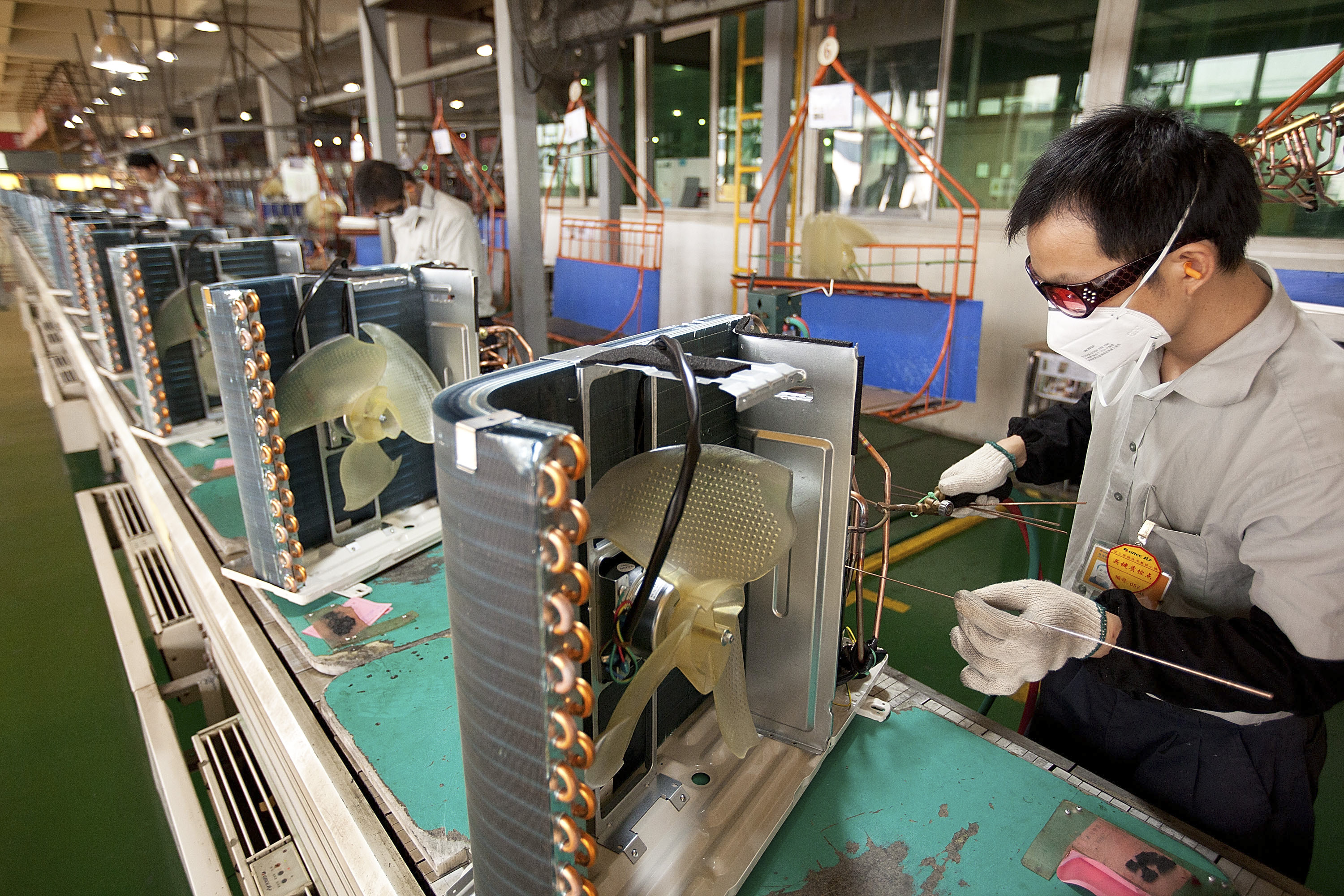 Chinese manufacturing data has added to fears of a deepening slowdown in the world's second biggest economy. Photo: Bloomberg Chinese manufacturing data has added to fears of a deepening slowdown in the world's second biggest economy. Photo: Bloomberg