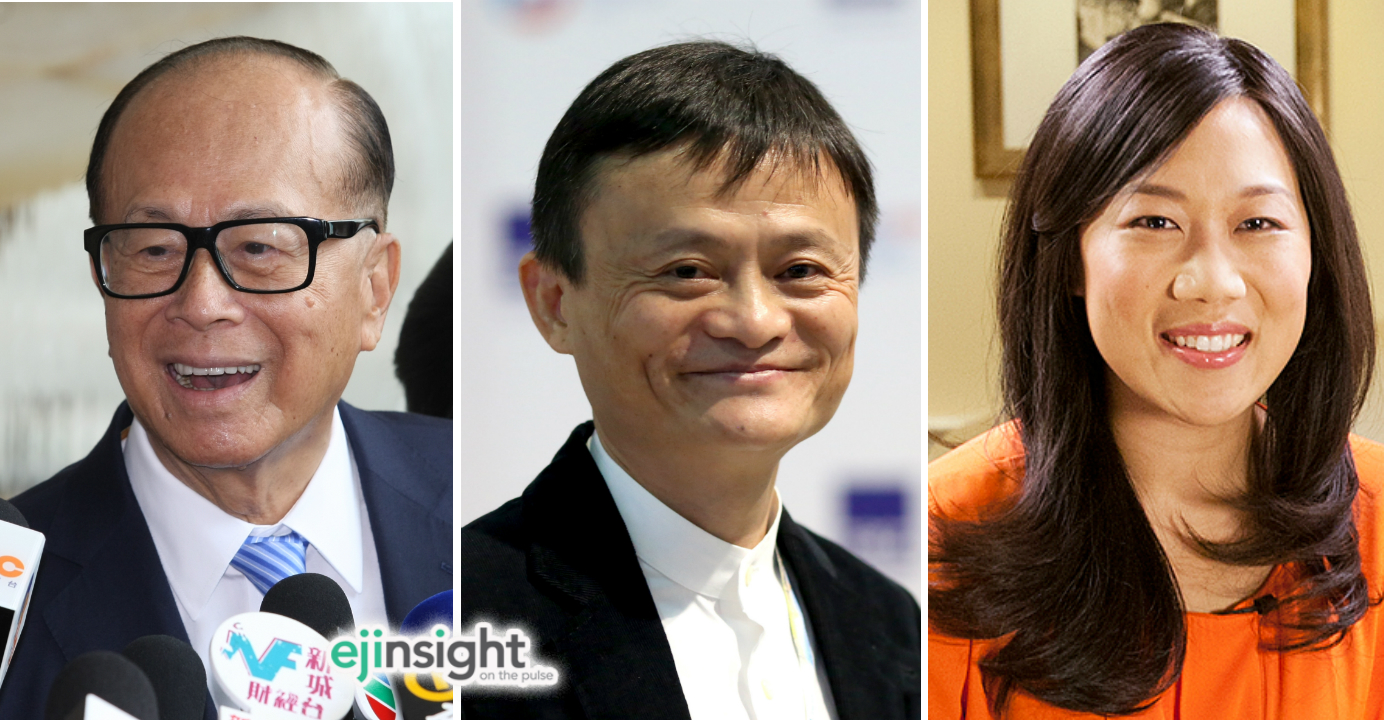 (From left) Li Ka-shing, Jack Ma and Priscilla Chan are the top three philanthropists among Chinese tycoons. Photos: HKEJ, Bloomberg, internet (From left) Li Ka-shing, Jack Ma and Priscilla Chan are the top three philanthropists among Chinese tycoons. Photos: HKEJ, Bloomberg, internet