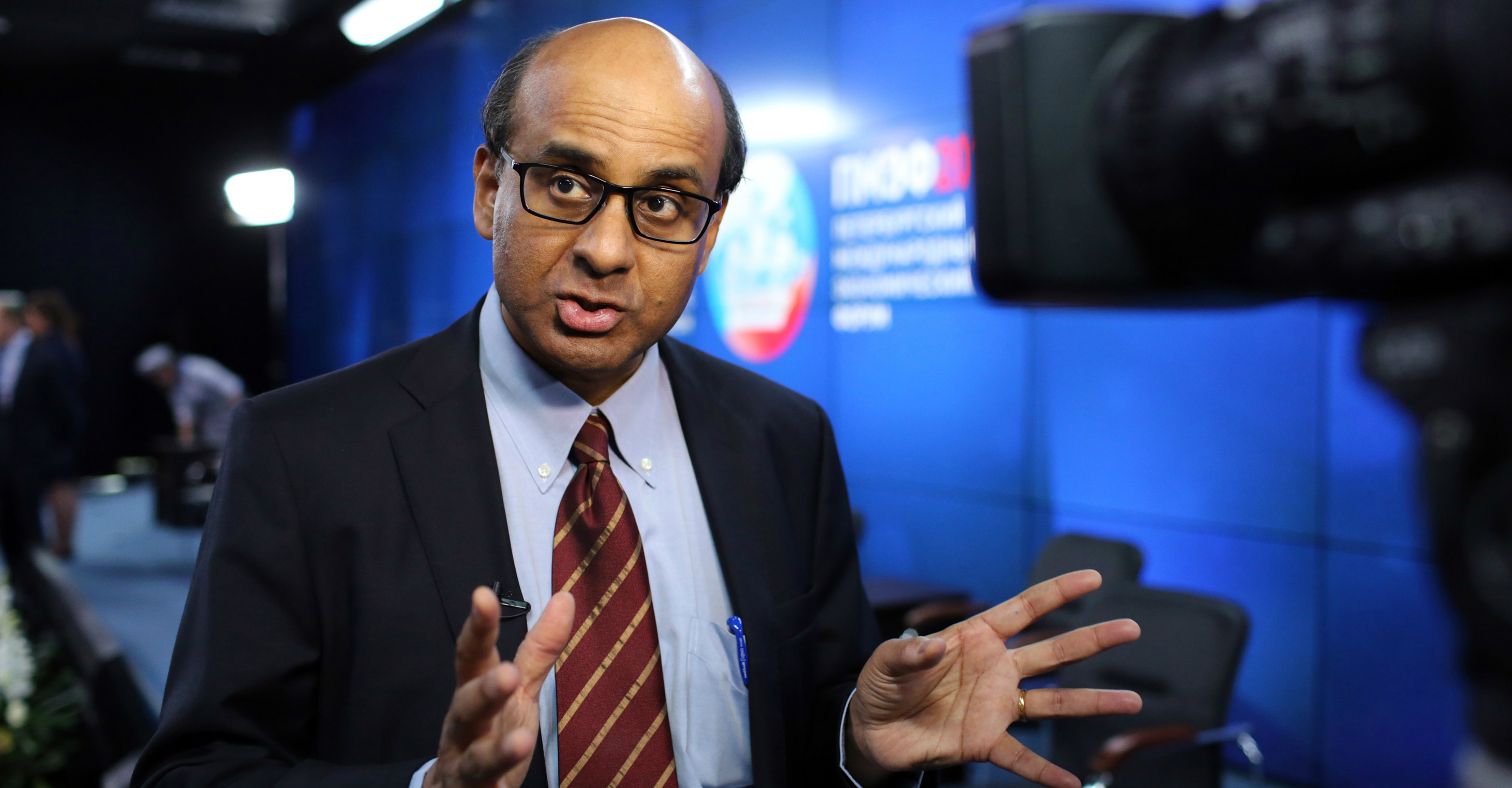An ethnic Tamil politician, Tharman Shanmugaratnam has served as finance minister since 2007 and as deputy prime minister since 2011. Photo: Bloomberg An ethnic Tamil politician, Tharman Shanmugaratnam has served as finance minister since 2007 and as deputy prime minister since 2011. Photo: Bloomberg