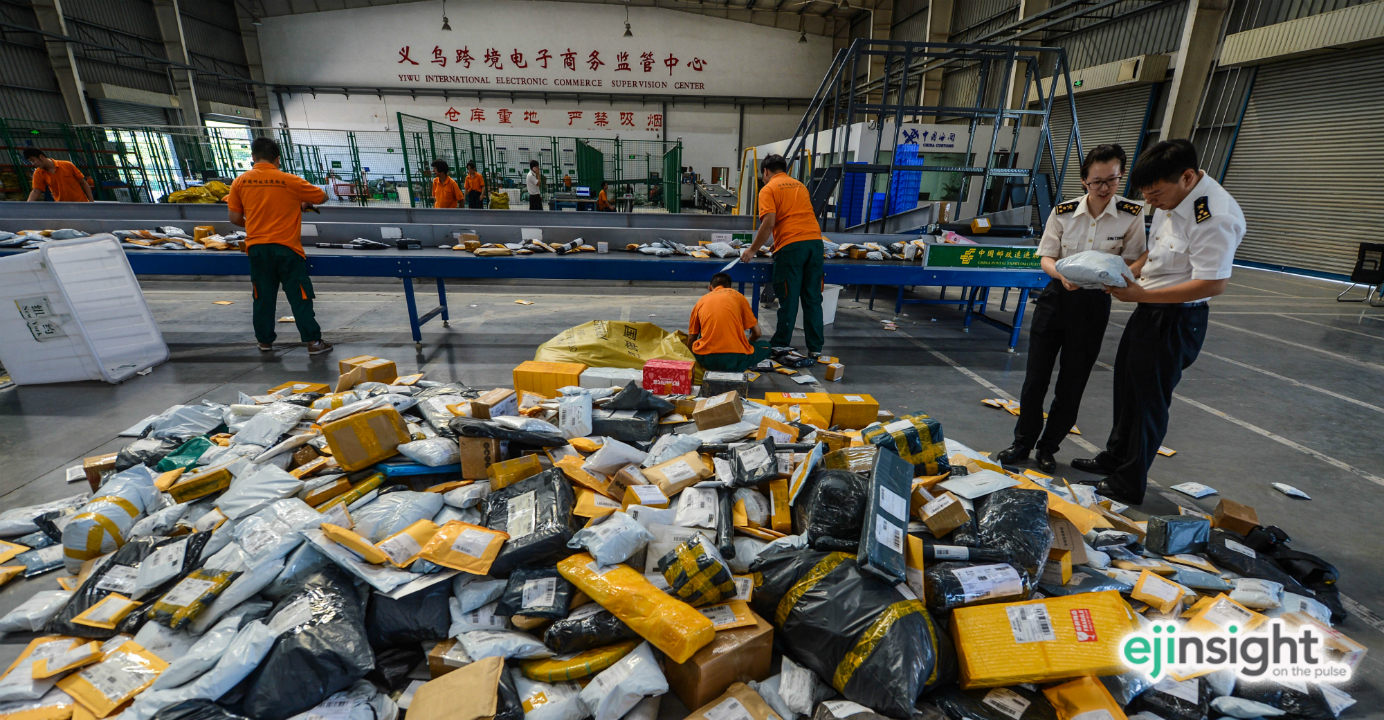 Logistics and customs clearance are two key stages in the cross-border e-commerce chain. Hong Kong needs to improve both. Photo: Xinhua Logistics and customs clearance are two key stages in the cross-border e-commerce chain. Hong Kong needs to improve both. Photo: Xinhua