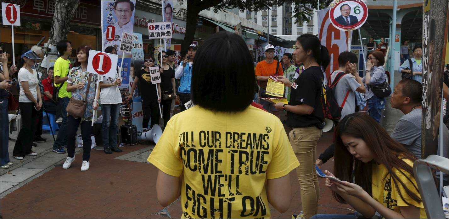 Hong Kong's district council elections saw some veterans from both the establishment camp and the pan-democrats suffering shock defeats. Photo: Reuters Hong Kong's district council elections saw some veterans from both the establishment camp and the pan-democrats suffering shock defeats. Photo: Reuters
