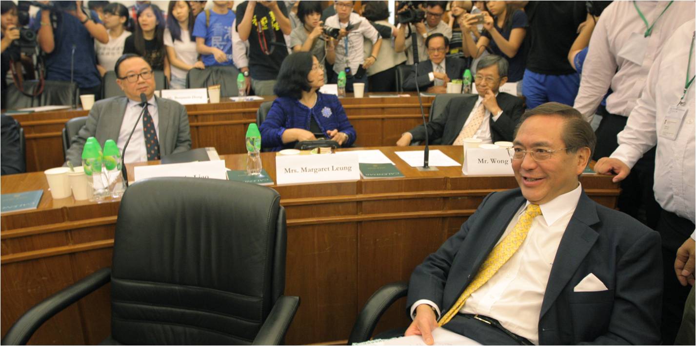 Newly leaked audio clip will only add to Arthur Li's reputation as a hardliner on matters related to Hong Kong University. Photo: HKEJ Newly leaked audio clip will only add to Arthur Li's reputation as a hardliner on matters related to Hong Kong University. Photo: HKEJ