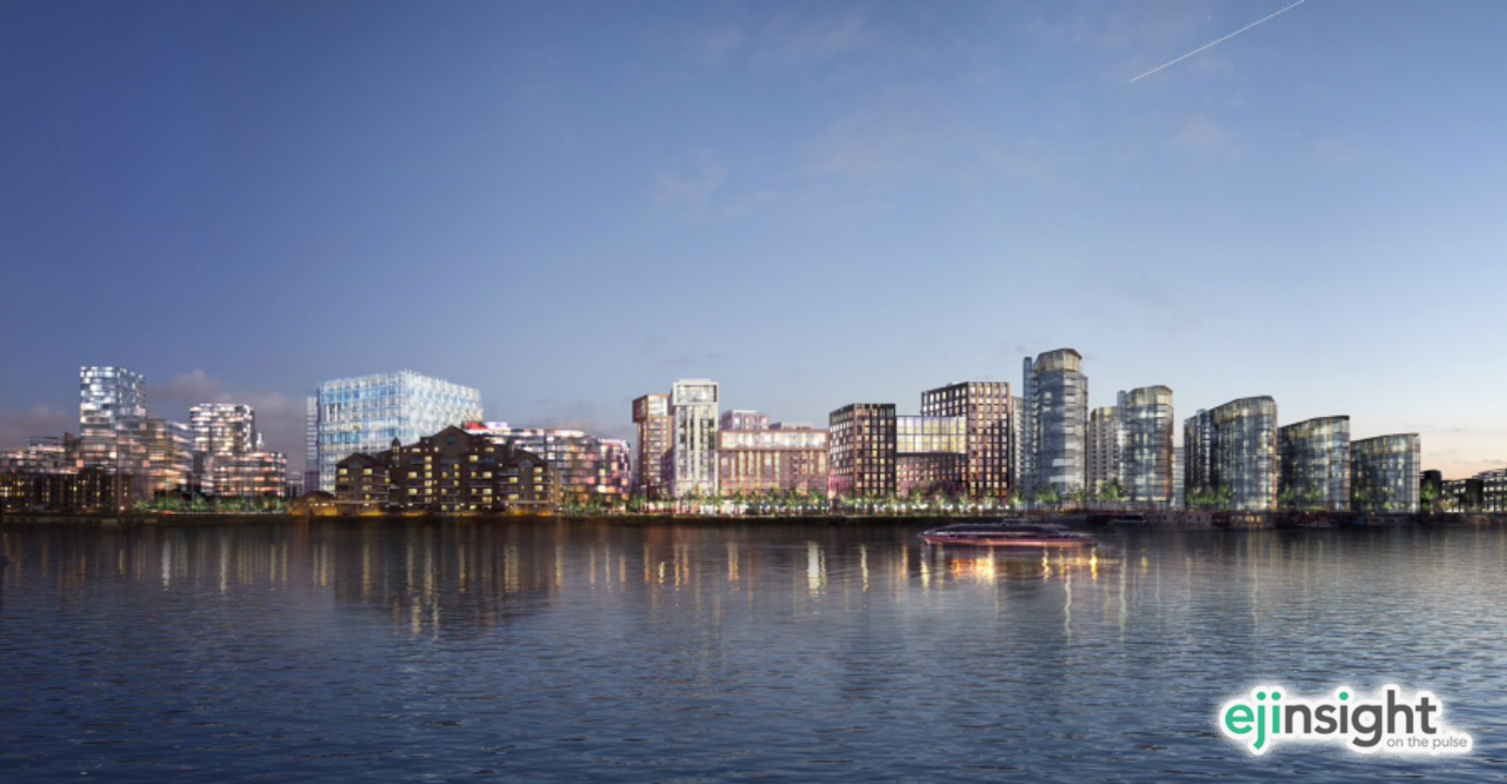 Property being developed by Dalian Wanda in One Nine Elms along the Thames. Photo: Jennifer Wong Property being developed by Dalian Wanda in One Nine Elms along the Thames. Photo: Jennifer Wong