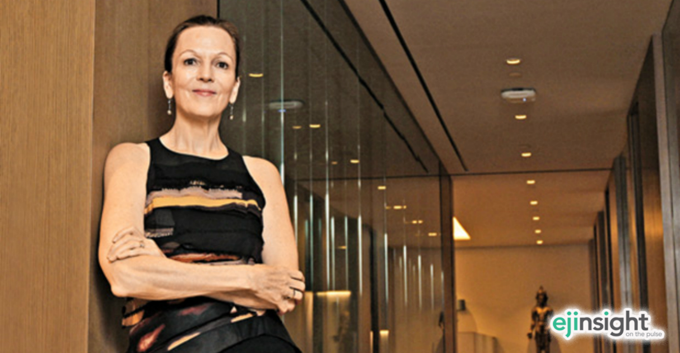 Alexandra Munroe has been senior curator of Asian art and senior advisor for global arts at the Solomon R. Guggenheim Museum and Foundation since 2006. Photo: HKEJ Alexandra Munroe has been senior curator of Asian art and senior advisor for global arts at the Solomon R. Guggenheim Museum and Foundation since 2006. Photo: HKEJ