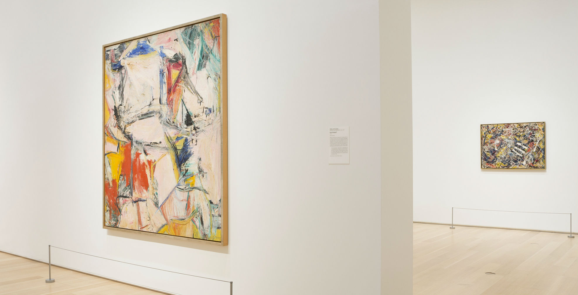 Ken Griffin bought Willem de Kooning’s 1955 oil on canvas titled “Interchange" (left) for about US$300 million and Jackson Pollock’s 1948 “Number 17A" canvas for about US$200 million. Photo: Bloomberg / Art Institute of Chicago Ken Griffin bought Willem de Kooning’s 1955 oil on canvas titled “Interchange" (left) for about US$300 million and Jackson Pollock’s 1948 “Number 17A" canvas for about US$200 million. Photo: Bloomberg / Art Institute of Chicago