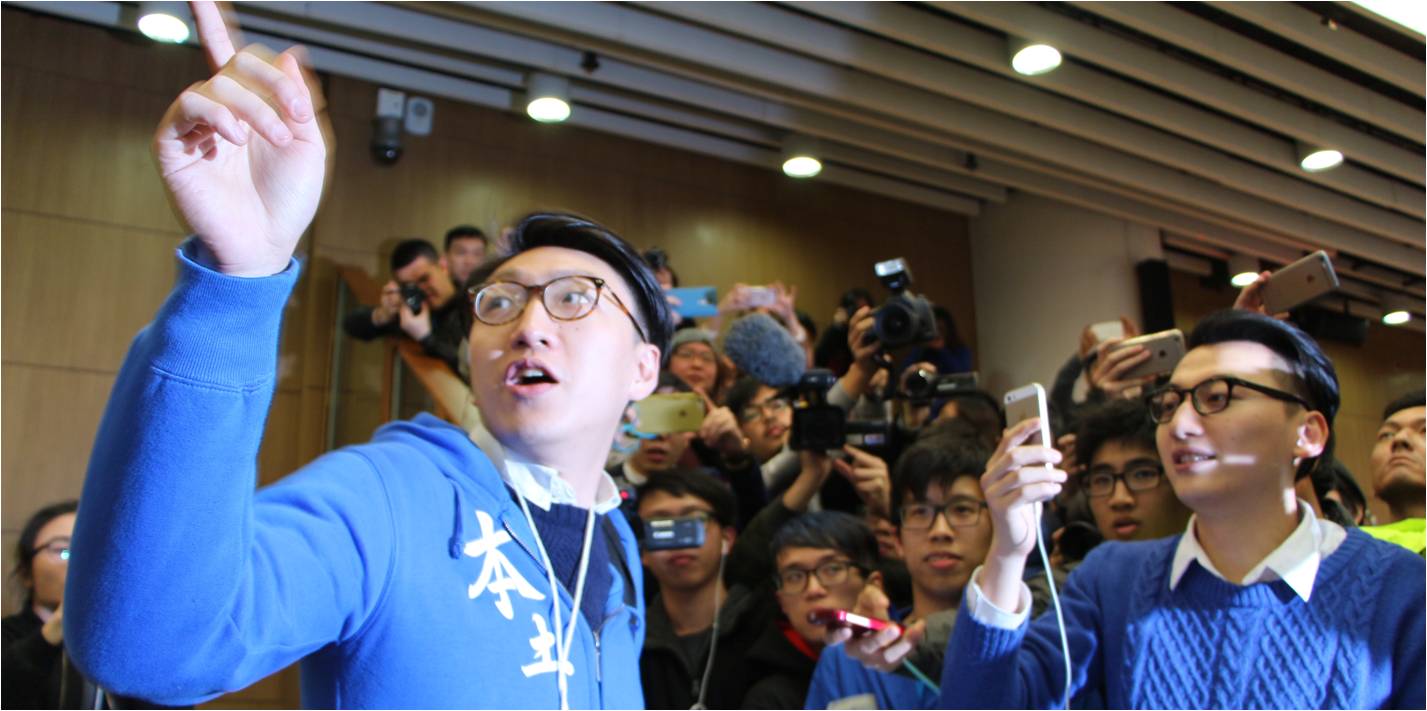 Edward Leung's admission that he was born in the mainland has prompted critics to question the politics of the Hong Kong Indigenous activist. Photo: HKEJ Edward Leung's admission that he was born in the mainland has prompted critics to question the politics of the Hong Kong Indigenous activist. Photo: HKEJ