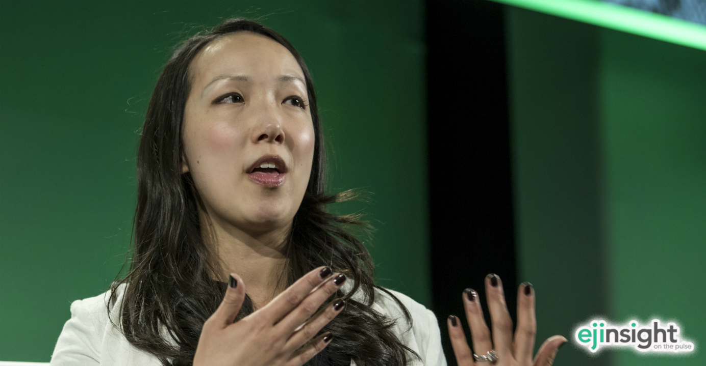 Clara Shih says a platform like Hearsay Social addresses concerns by consumers who look for proof of agents' background from their digital footprint. Photo: Bloomberg Clara Shih says a platform like Hearsay Social addresses concerns by consumers who look for proof of agents' background from their digital footprint. Photo: Bloomberg