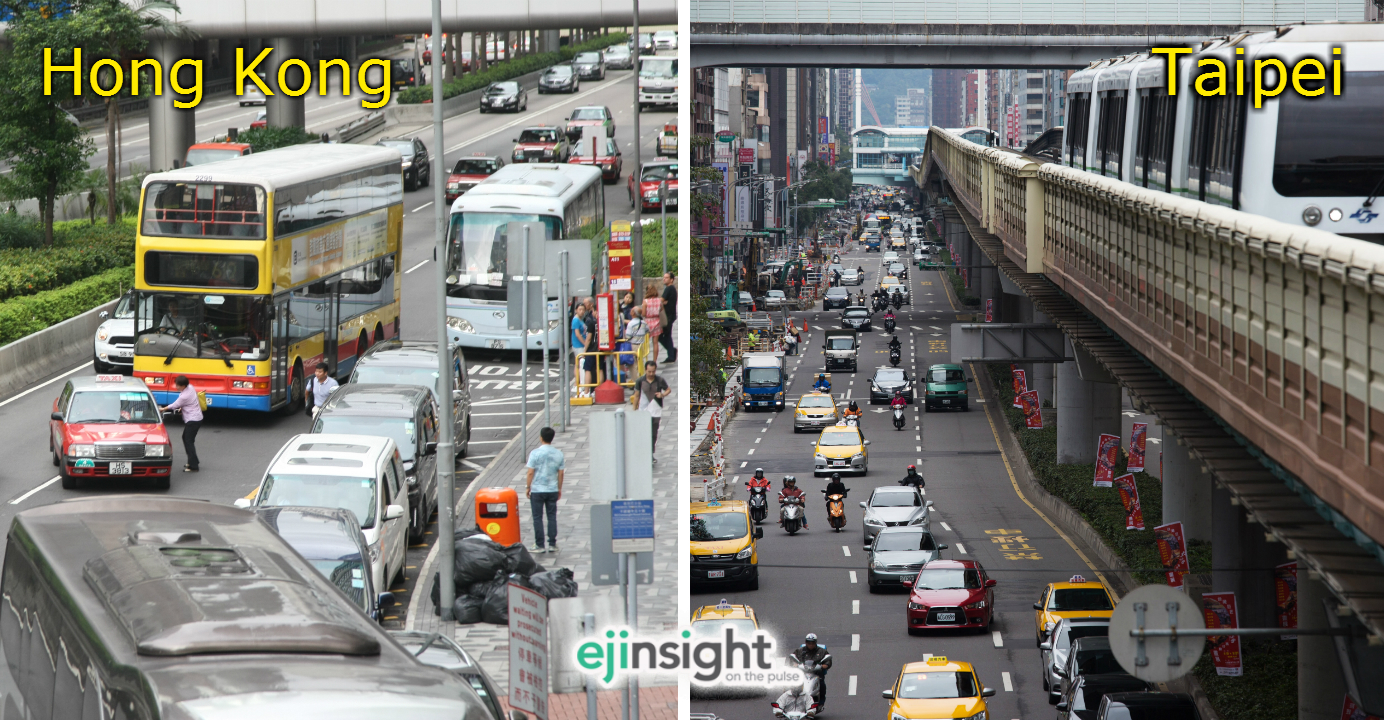 Hong Kong has a dynamic economy but Taiwan offers a happier and freer atmosphere. Photos: HKEJ, Bloomberg Hong Kong has a dynamic economy but Taiwan offers a happier and freer atmosphere. Photos: HKEJ, Bloomberg
