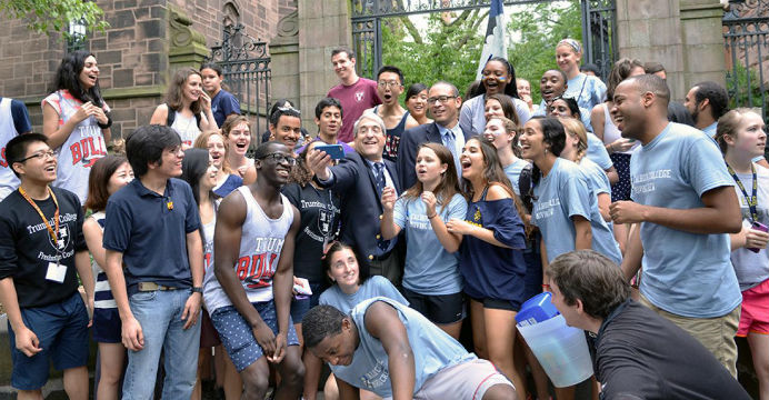 The complaint says Yale University and two other Ivy League institutions apply a different set of admissions criteria to Asian-American applicants. Photo: Yale University The complaint says Yale University and two other Ivy League institutions apply a different set of admissions criteria to Asian-American applicants. Photo: Yale University