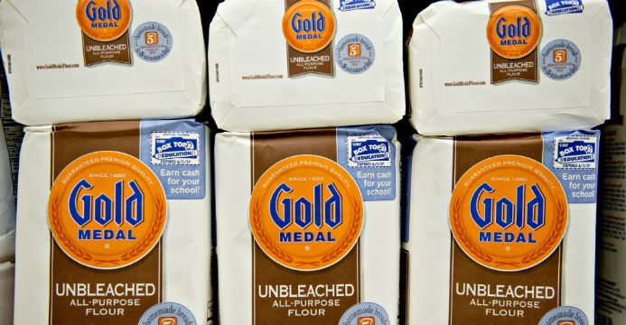 General Mills is recalling its Gold Medal flour and similar products although no E. Coli has been found in them. Photo: Bloomberg General Mills is recalling its Gold Medal flour and similar products although no E. Coli has been found in them. Photo: Bloomberg
