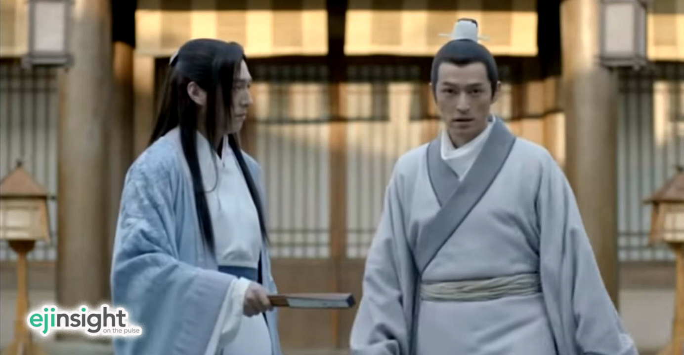 Hu Ge (right) plays Mei Changsu in Nirvana in Fire. Photo: internet Hu Ge (right) plays Mei Changsu in Nirvana in Fire. Photo: internet