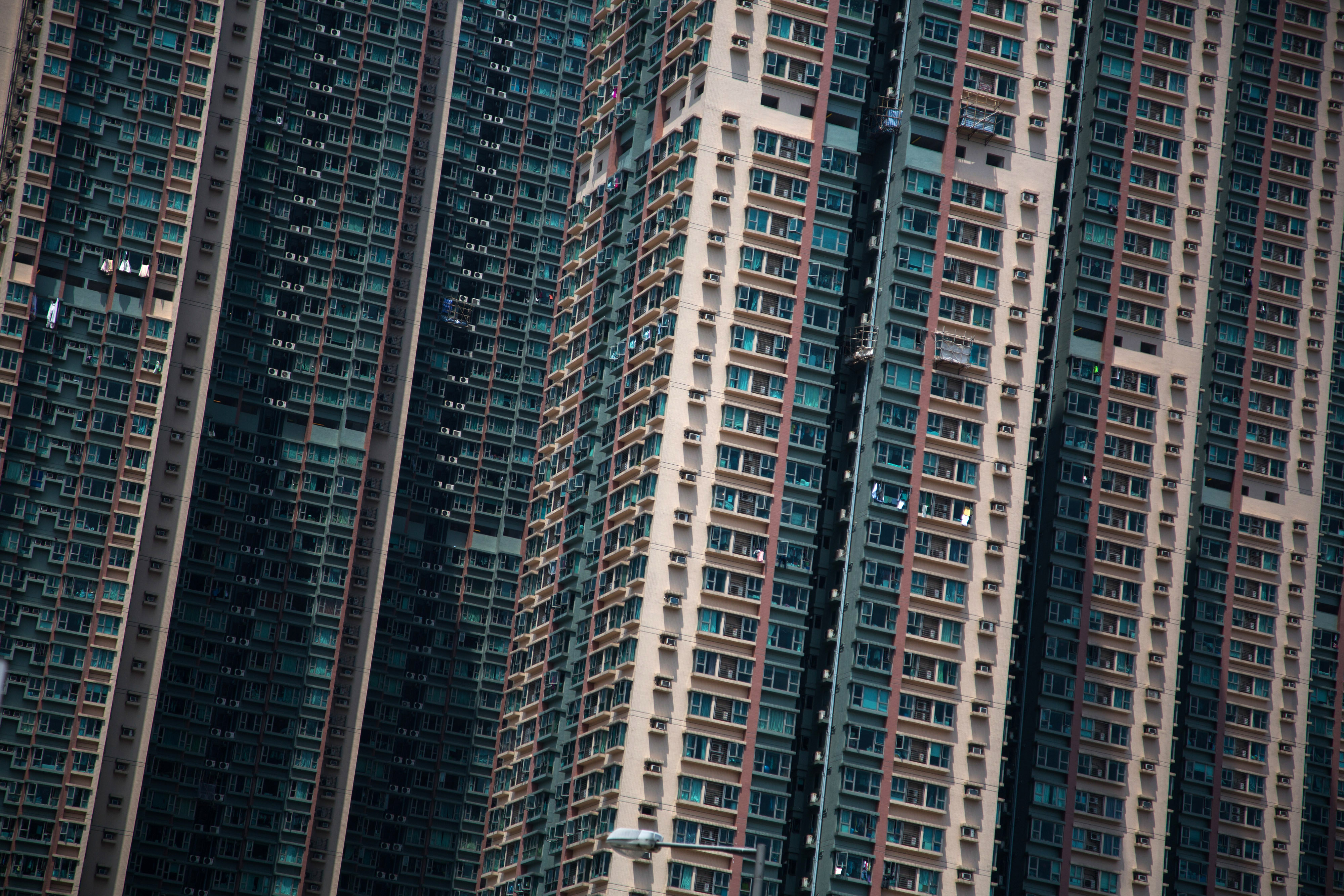 High-rise residential buildings stand in Tseung Kwan O. Photo: Bloomberg High-rise residential buildings stand in Tseung Kwan O. Photo: Bloomberg