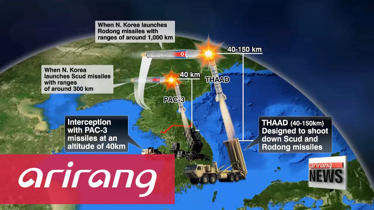 South Korea's semi-official Arirang TV reports on the deployment of THAAD. The US-developed system can shoot down missiles with 100 percent success rate. Photo: Arirang TV South Korea's semi-official Arirang TV reports on the deployment of THAAD. The US-developed system can shoot down missiles with 100 percent success rate. Photo: Arirang TV