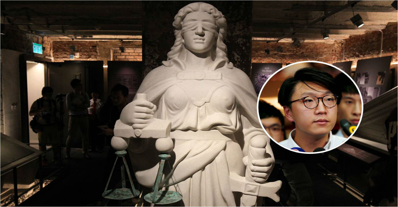 Edward Leung, a member of the localist group Hong Kong Indigenous, said he will submit an election petition on Sept. 5, a day after the Legco election. Photos: HKEJ, Reuters Edward Leung, a member of the localist group Hong Kong Indigenous, said he will submit an election petition on Sept. 5, a day after the Legco election. Photos: HKEJ, Reuters