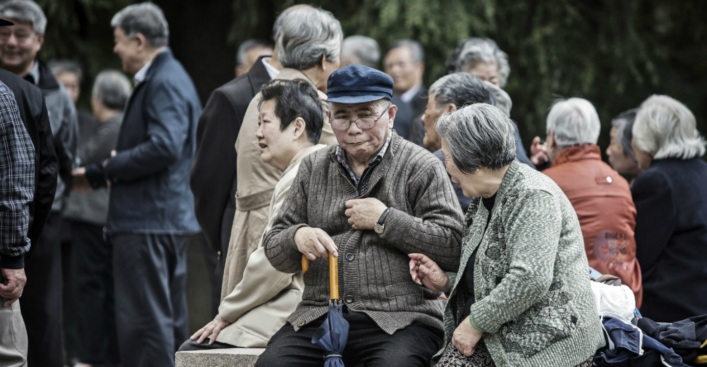 It's estimated that China will add 10 million senior citizens on average every year in the next 20 years, pushing the share of elderly people to one-third of the population. Photo: Bloomberg It's estimated that China will add 10 million senior citizens on average every year in the next 20 years, pushing the share of elderly people to one-third of the population. Photo: Bloomberg