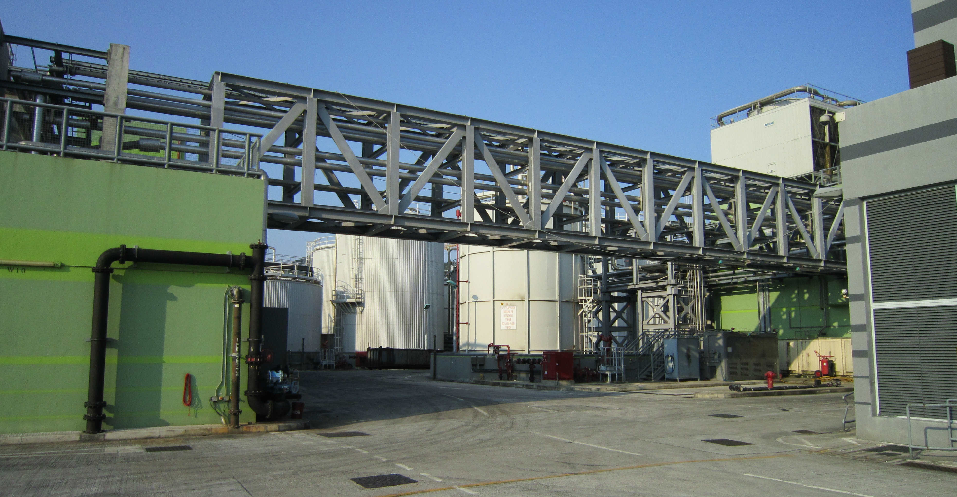 ASB Biodiesel is the largest biodiesel plant in Hong Kong. It is eyeing China's markets. Photo: EJ Insight ASB Biodiesel is the largest biodiesel plant in Hong Kong. It is eyeing China's markets. Photo: EJ Insight