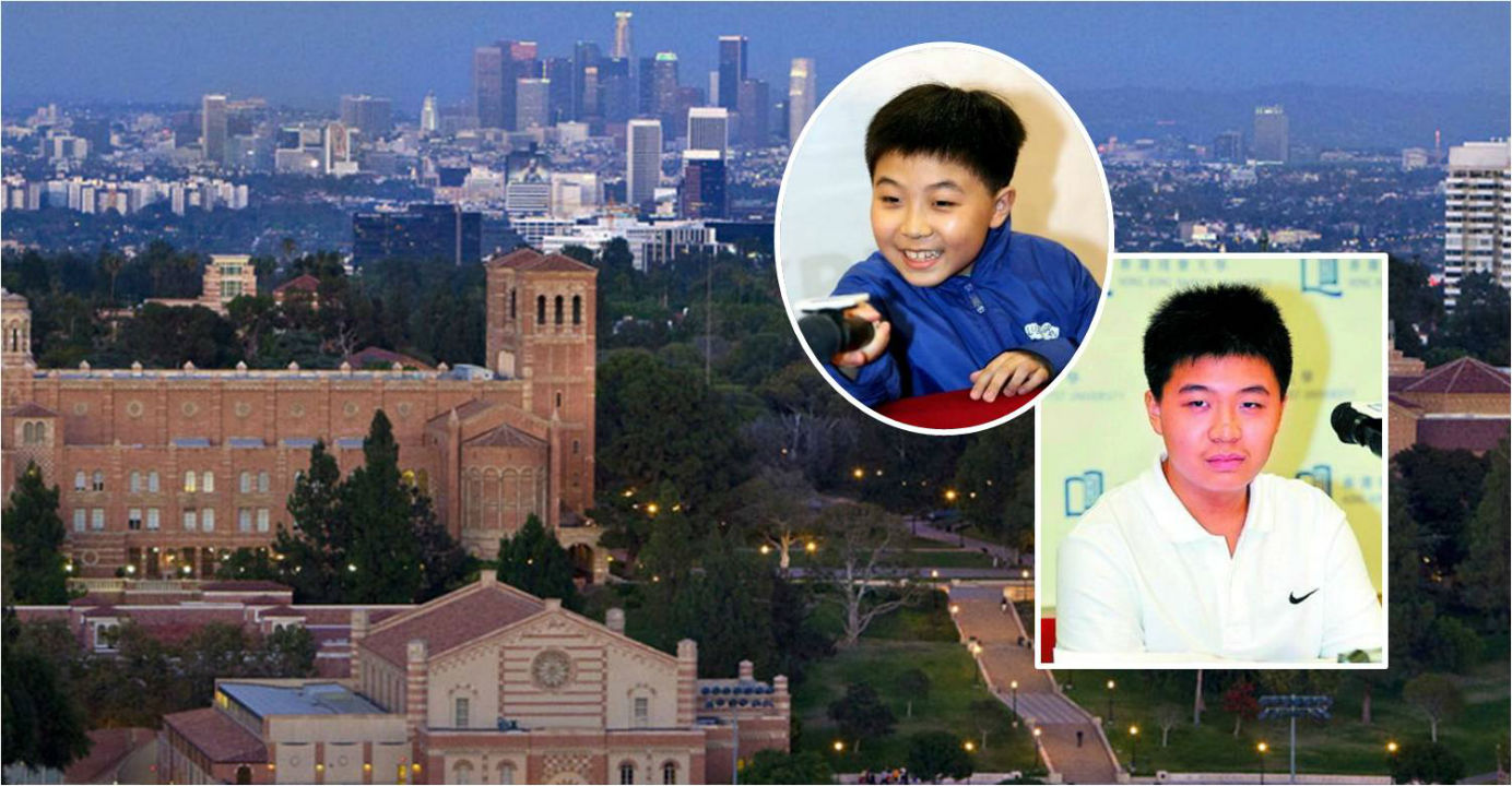 Going places: March Tian Boedihardjo, when he became a university student at nine (inset, left) and when he was 13 years old. He is now an associate professor at UCLA. Photos: UCLA, CNSA, Baidu Going places: March Tian Boedihardjo, when he became a university student at nine (inset, left) and when he was 13 years old. He is now an associate professor at UCLA. Photos: UCLA, CNSA, Baidu