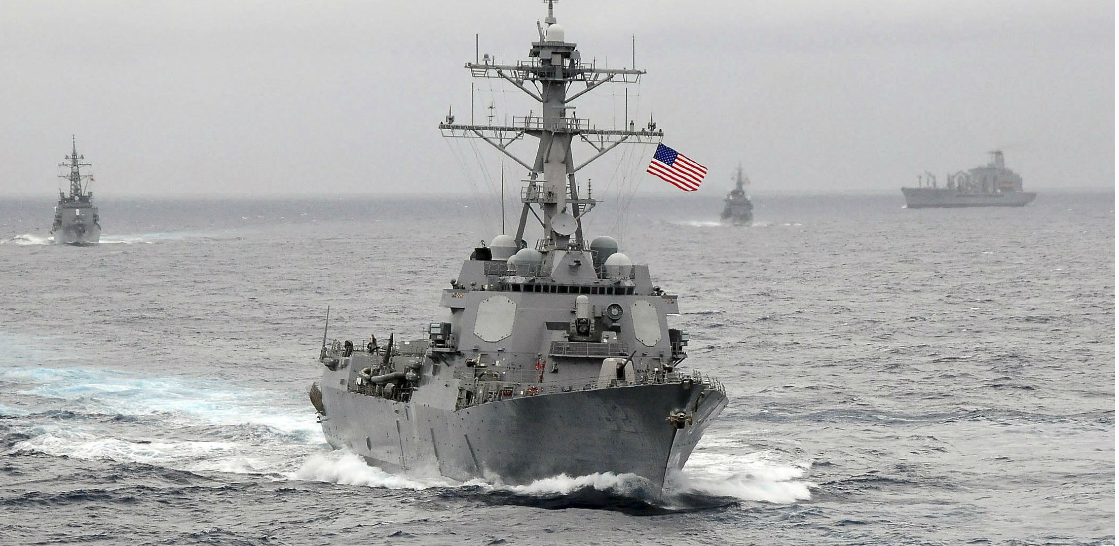 File picture of a US Navy guided-missile destroyer. Newly confirmed US Secretary of State Rex Tillerson said last month the US would seek to prevent China from accessing facilities it built on artificial reefs in the South China Sea. Photo: Reuters File picture of a US Navy guided-missile destroyer. Newly confirmed US Secretary of State Rex Tillerson said last month the US would seek to prevent China from accessing facilities it built on artificial reefs in the South China Sea. Photo: Reuters