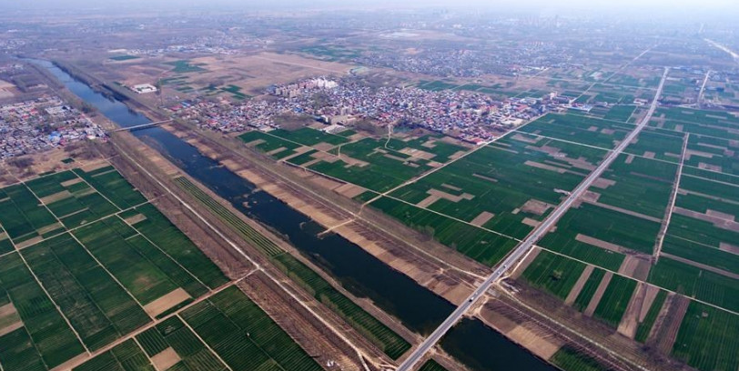 Xiongan New Area is about 100 kilometers southwest of downtown Beijing. It will initially cover 100 square kilometers before being expanded to about twice the size of Hong Kong. Photo: www.news.cn Xiongan New Area is about 100 kilometers southwest of downtown Beijing. It will initially cover 100 square kilometers before being expanded to about twice the size of Hong Kong. Photo: www.news.cn