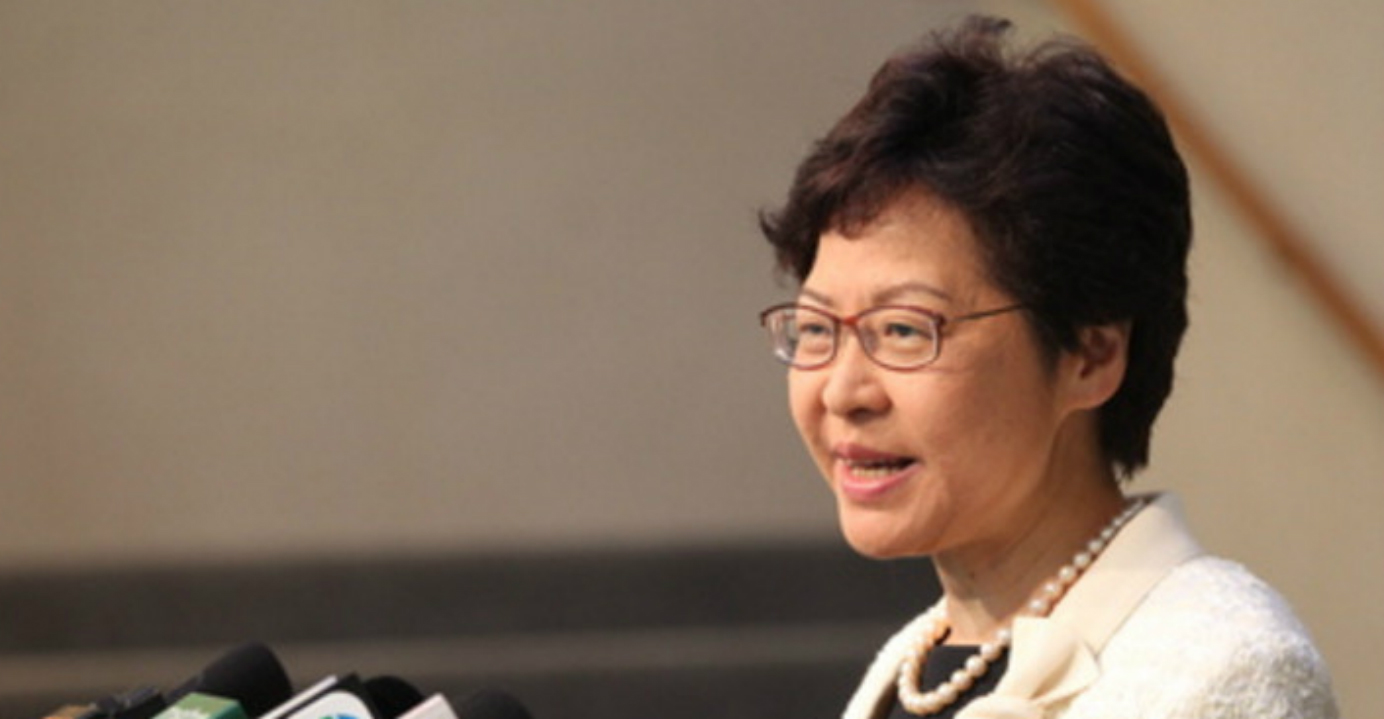 Chief Executive Carrie Lam said she expects fast action on the education proposal since many parties have expressed their support for it. Photo: HKEJ Chief Executive Carrie Lam said she expects fast action on the education proposal since many parties have expressed their support for it. Photo: HKEJ