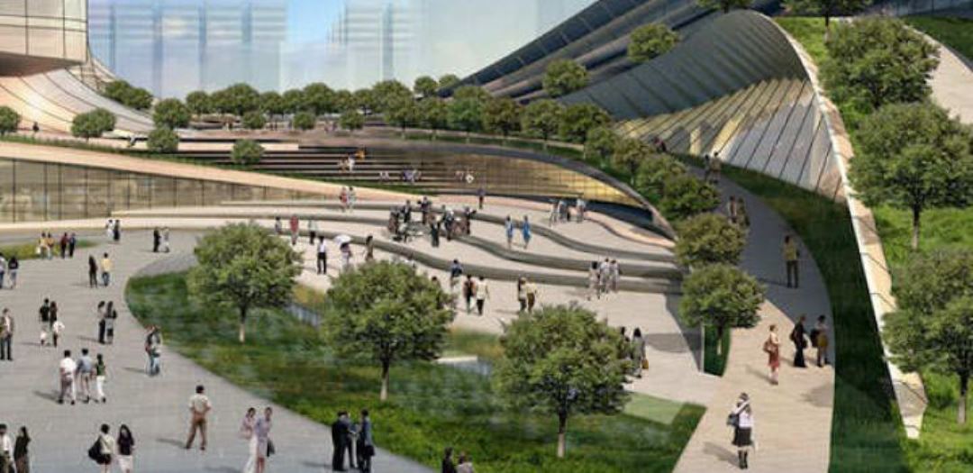 The co-location arrangement means that other parts of the territory could similarly be 'given away' if pragmatic considerations required this to happen. Photo: constructionpost.com The co-location arrangement means that other parts of the territory could similarly be 'given away' if pragmatic considerations required this to happen. Photo: constructionpost.com