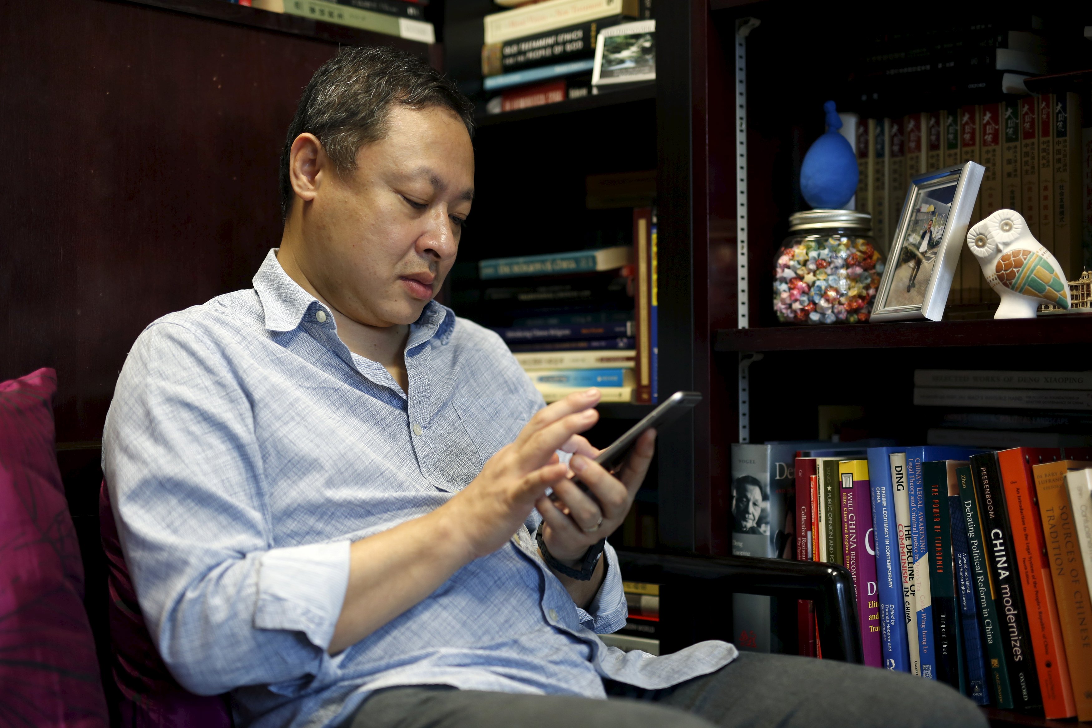 A petition organized by a pro-Beijing figure has collected 30,000 signatures calling for the sacking of Benny Tai (above) from the University of Hong Kong. Photo: Reuters A petition organized by a pro-Beijing figure has collected 30,000 signatures calling for the sacking of Benny Tai (above) from the University of Hong Kong. Photo: Reuters