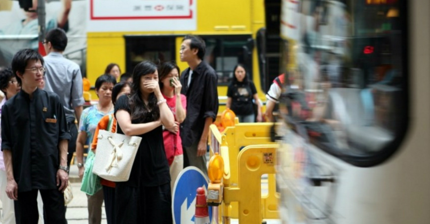 The poor roadside air quality in Hong Kong can be largely attributed to emissions from vehicles. Photo: Greenpeace The poor roadside air quality in Hong Kong can be largely attributed to emissions from vehicles. Photo: Greenpeace