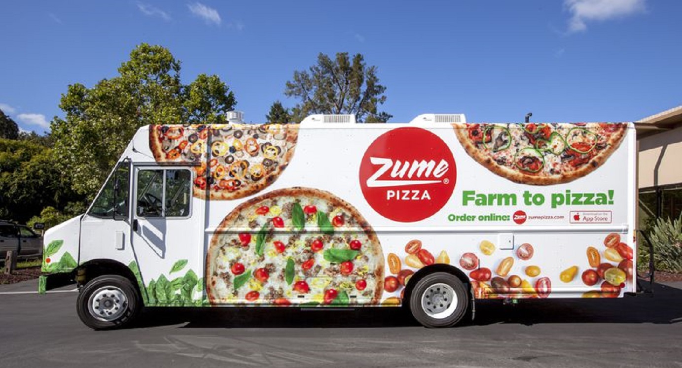 The store-less Zume Pizza has programmed robots to make pizzas which are then put into a van and baked en route to the customer’s house. Photo: Zume Pizza The store-less Zume Pizza has programmed robots to make pizzas which are then put into a van and baked en route to the customer’s house. Photo: Zume Pizza
