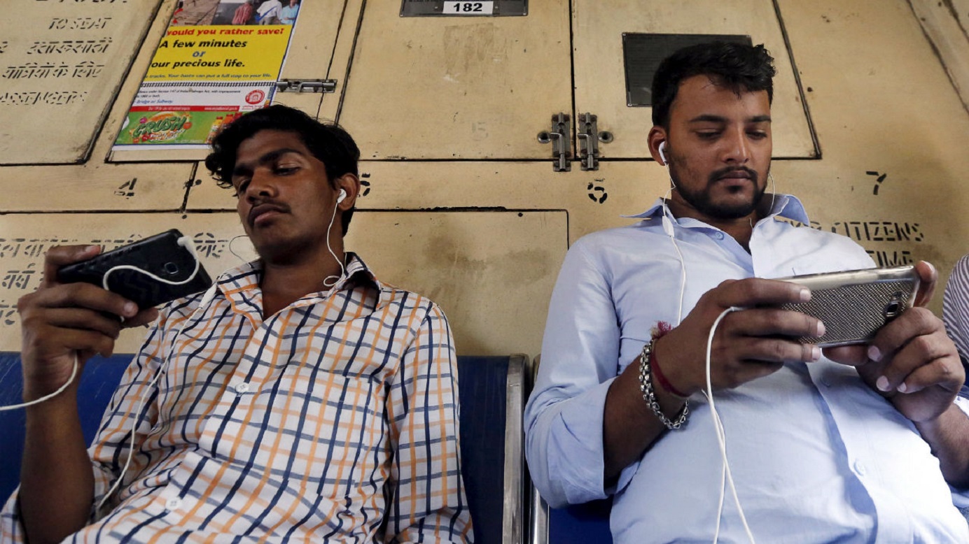 Smartphone sales, along with mobile usage such as mobile payment, are expected to see rapid growth in India. Photo: Reuters Smartphone sales, along with mobile usage such as mobile payment, are expected to see rapid growth in India. Photo: Reuters