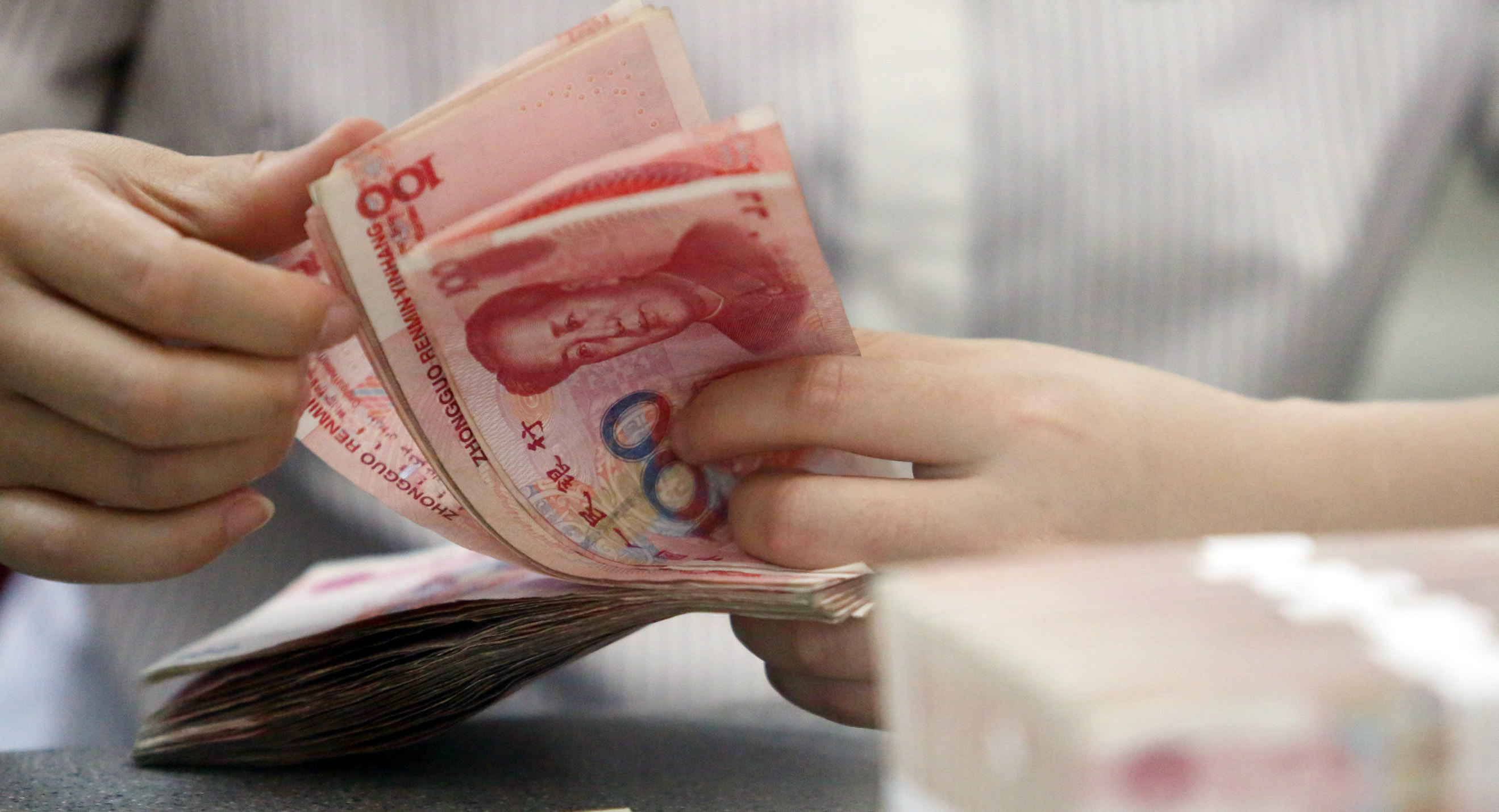 China’s credit-to-gross domestic product ratio is very high by global standards and consistent with a high probability of financial distress, the IMF said. Photo: Xinhua China’s credit-to-gross domestic product ratio is very high by global standards and consistent with a high probability of financial distress, the IMF said. Photo: Xinhua