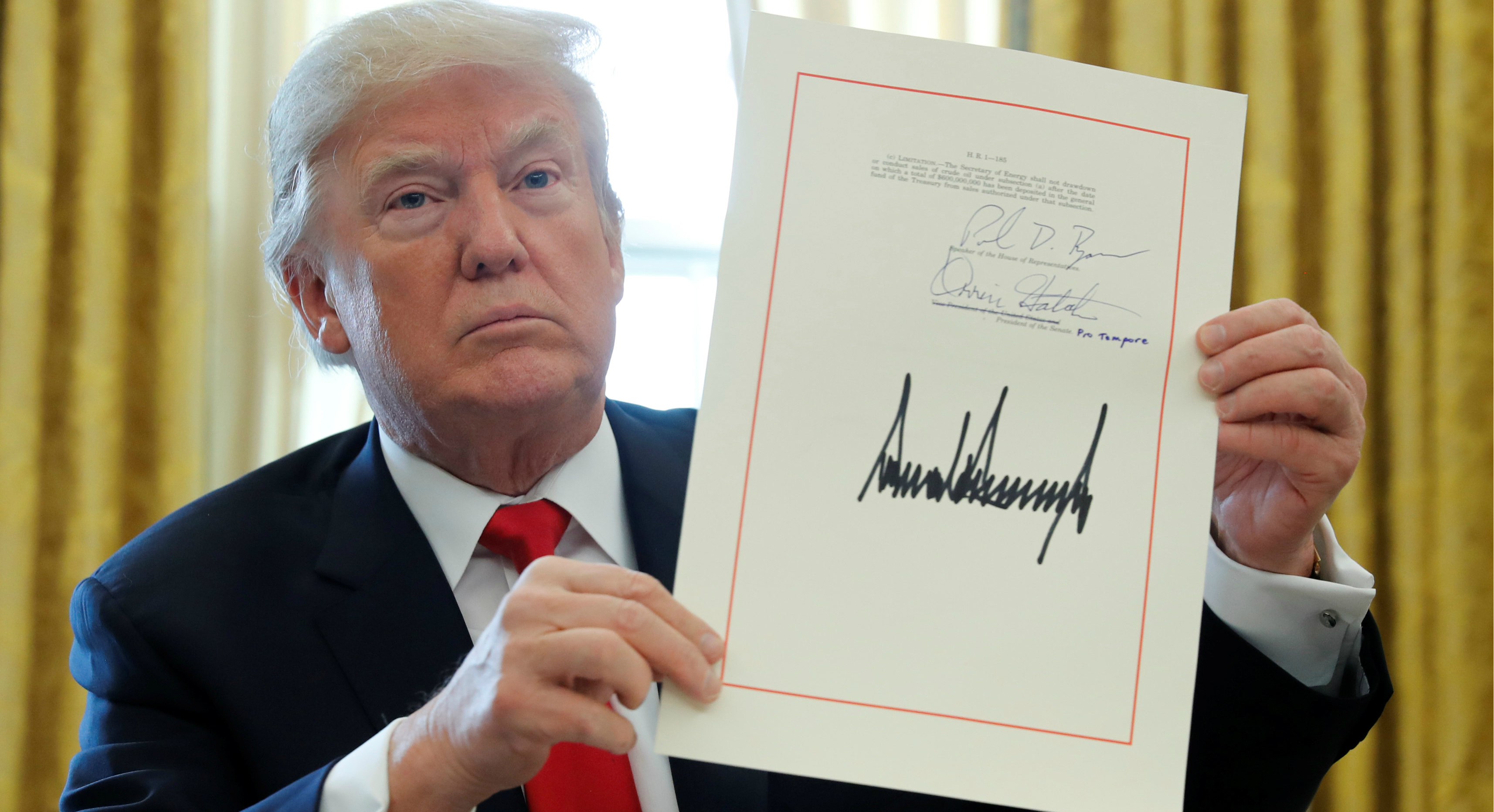 US President Donald Trump's tax law is riddled with provisions that will dramatically increase inequality and limit economic and social mobility. Photo: Reuters US President Donald Trump's tax law is riddled with provisions that will dramatically increase inequality and limit economic and social mobility. Photo: Reuters