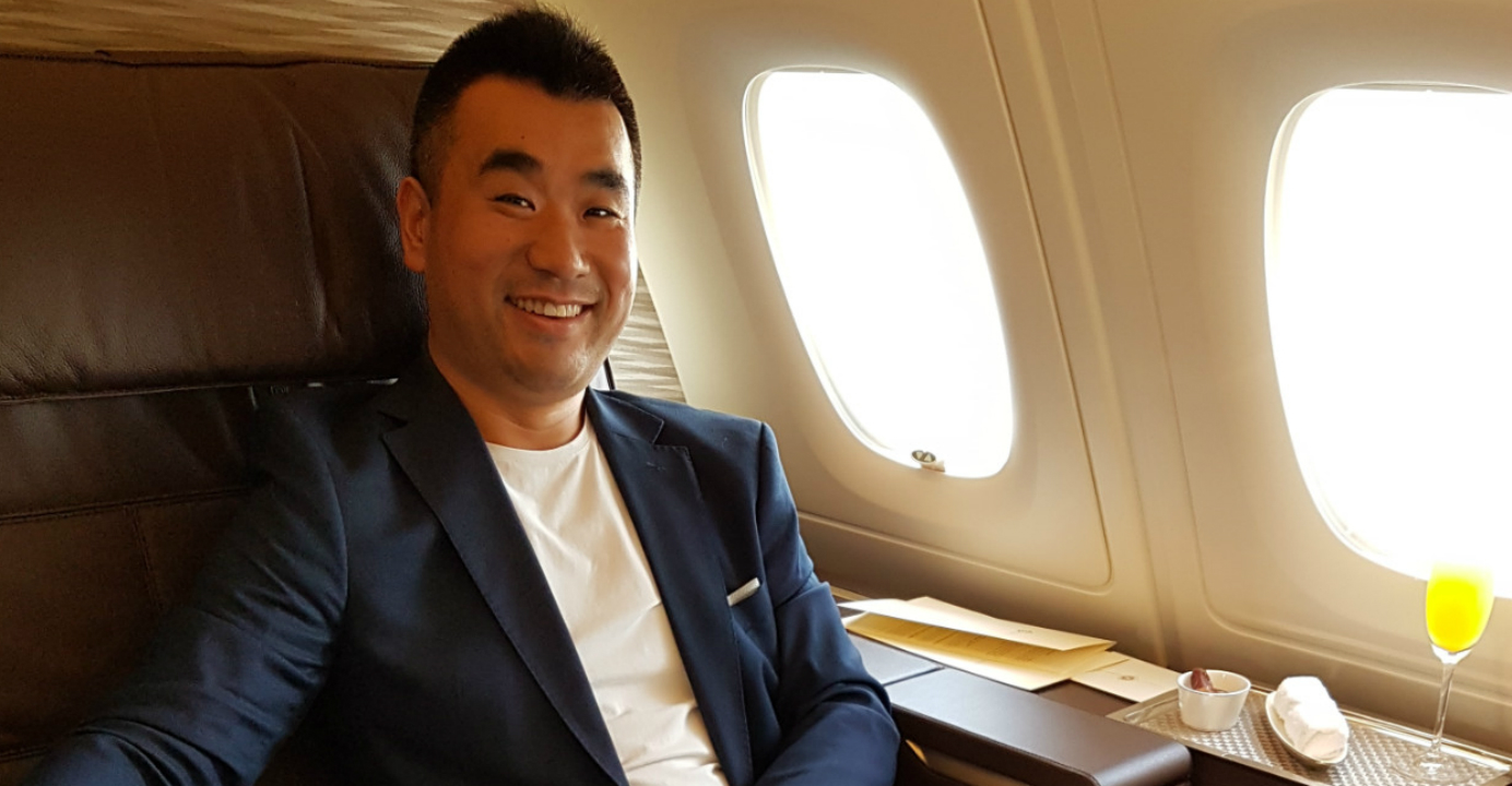 Sam Chui's passion for aviation started during his teen years when he frequently visited Kai Tak Airport to watch planes land and take off. Photo: samchui.com Sam Chui's passion for aviation started during his teen years when he frequently visited Kai Tak Airport to watch planes land and take off. Photo: samchui.com